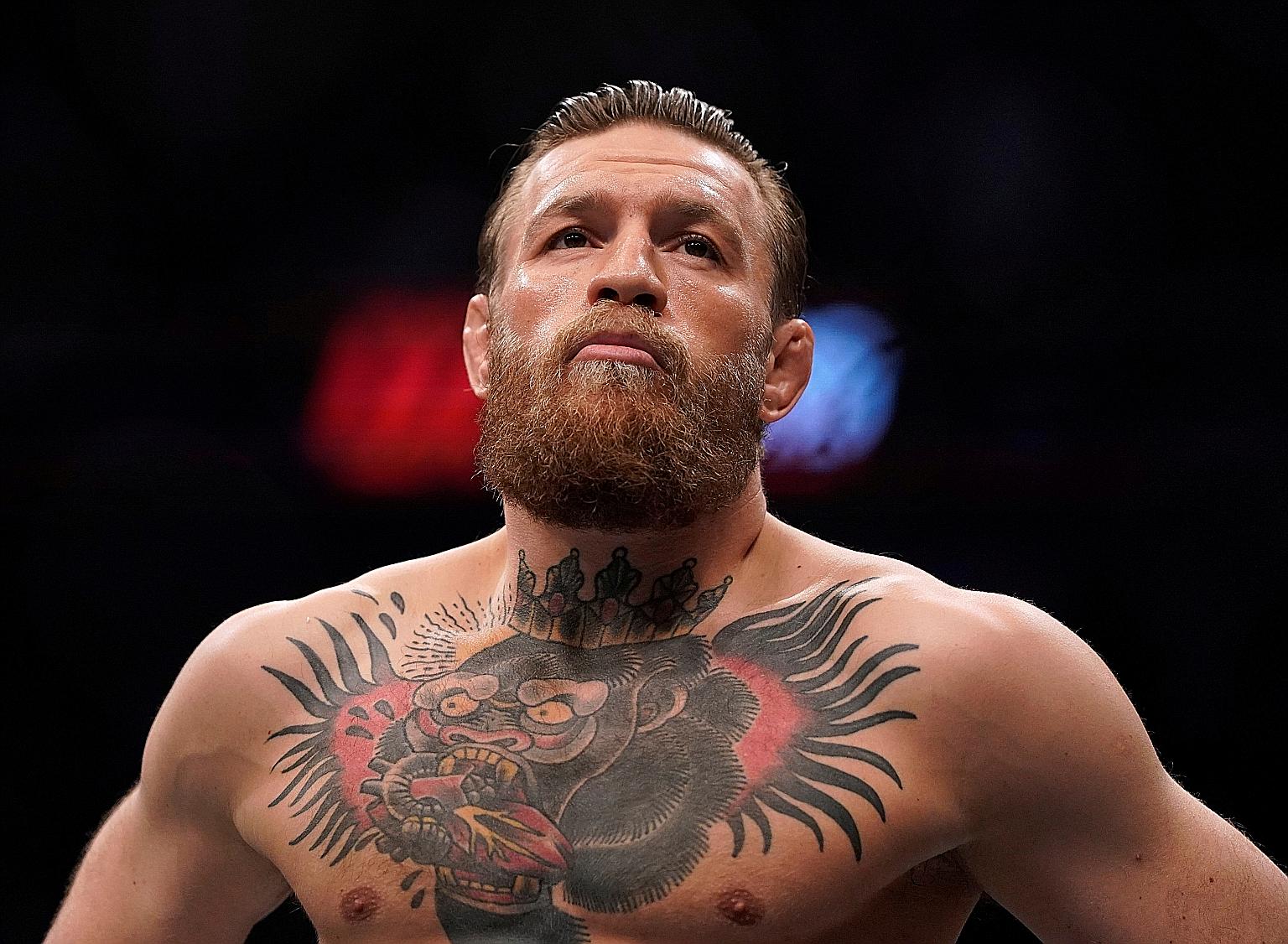 Conor McGregor said on his site that his lightweight contest with Dustin Poirier is scheduled for Jan 23, with Abu Dhabi as the likely venue. PHOTO: REUTERS
