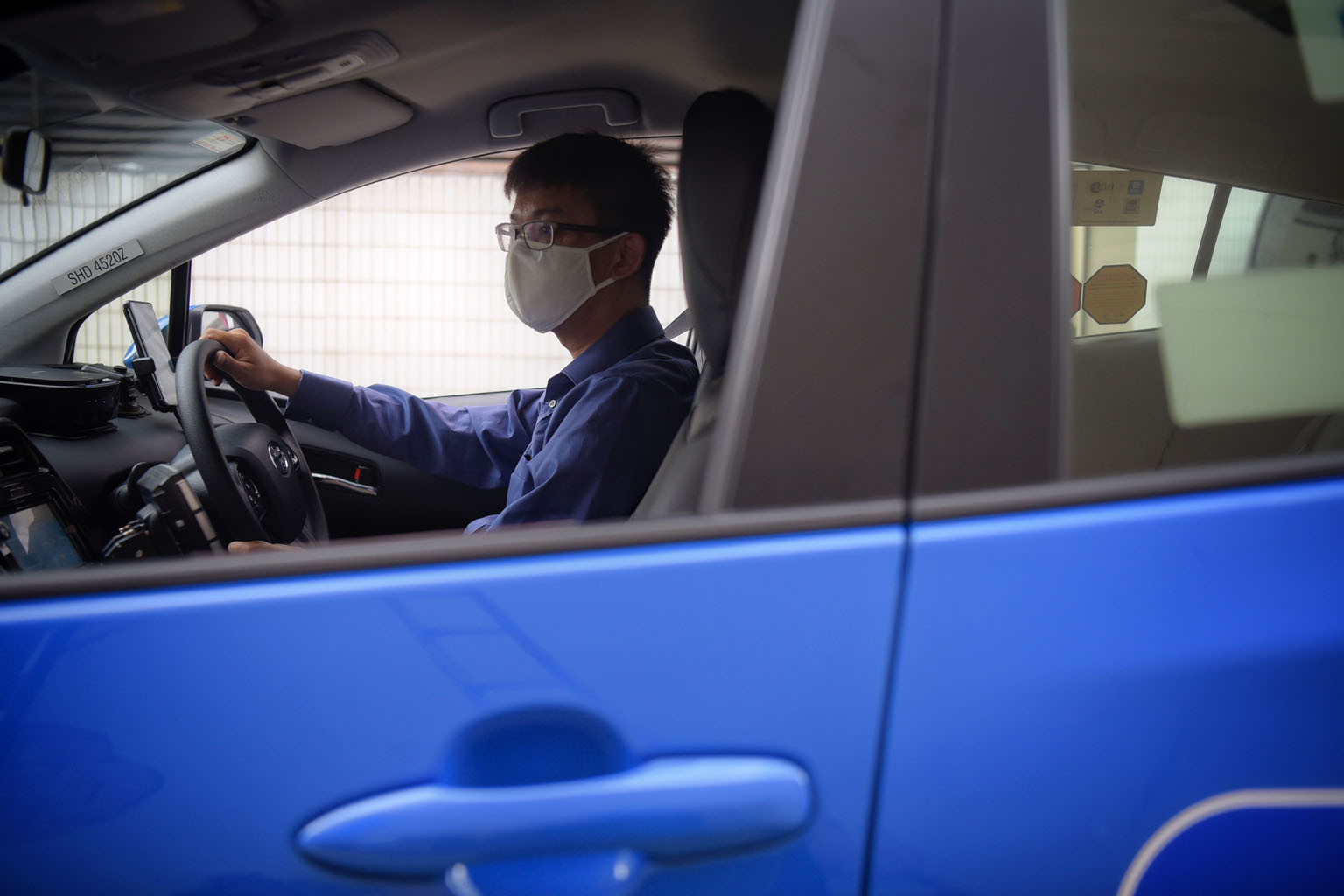 Mr Peter Quek (above) says cabbies should be charged a lower rental, with extra charges tied to how long they use the vehicle. ST PHOTO: MARK CHEONG