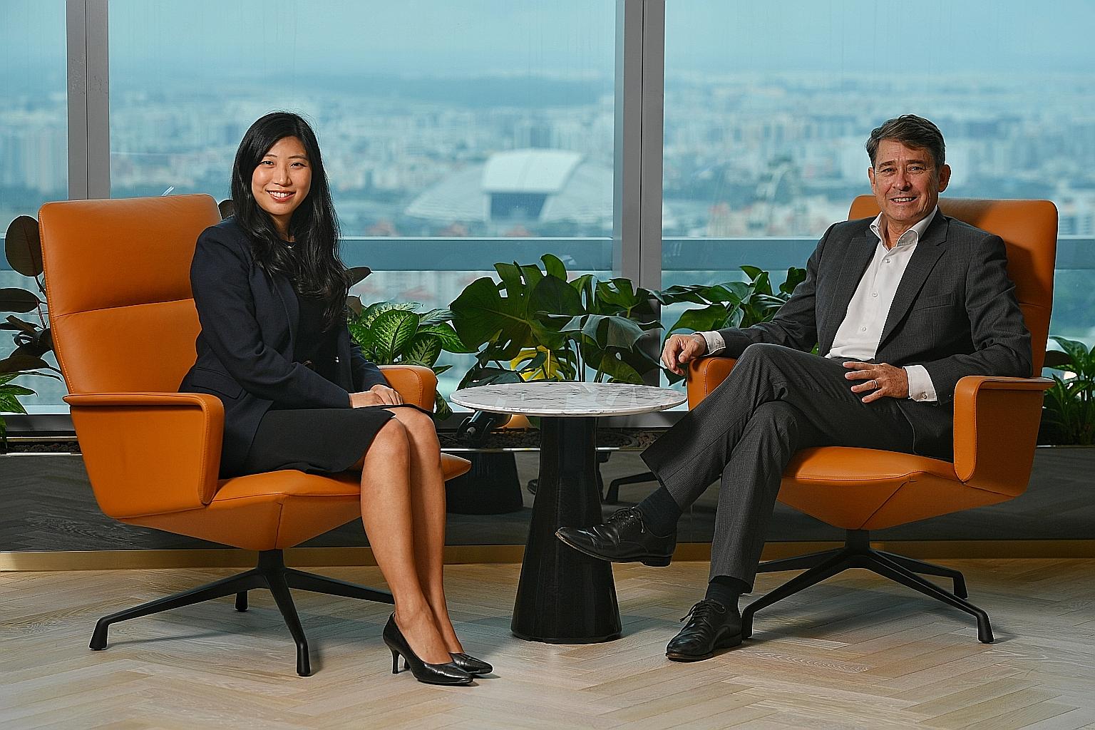 HSBC Singapore head of corporate sustainability Frances Chen said the first step to demystify the concept of green financing is to help firms understand the gains from it, while HSBC Singapore chief executive Tony Cripps added that the bank's relatio