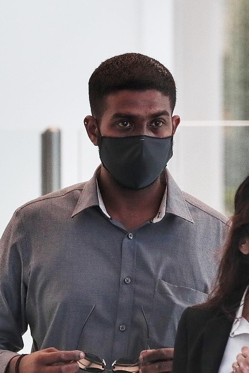 Vengedesh Raj Nainar Nagarajan, 33, has denied allegations of voluntarily causing hurt to get a confession from a Malaysian man in 2017 after he was found with drugs at Woodlands Checkpoint.