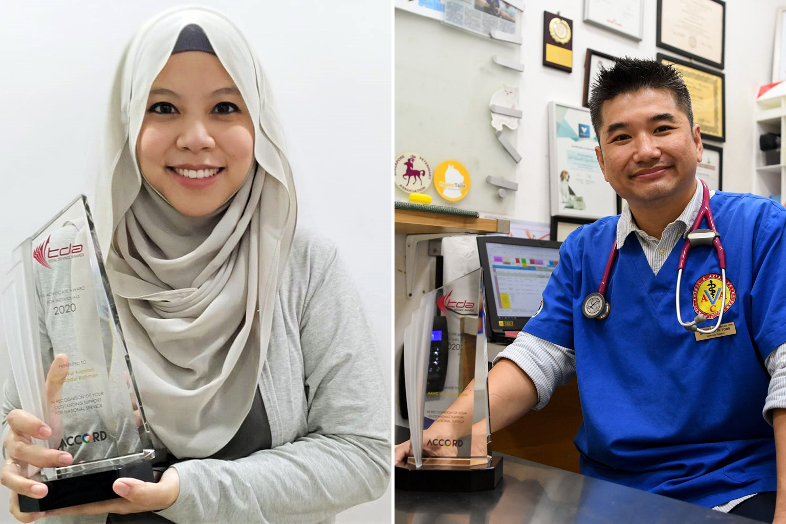 Madam Nur Kamilah Abdul Rahman took unpaid leave from her job so that her husband could focus on his reservist training and not worry about their son who had been ill, while Dr Kenneth Tong tries to ensure that his staff are able to fulfil their rese