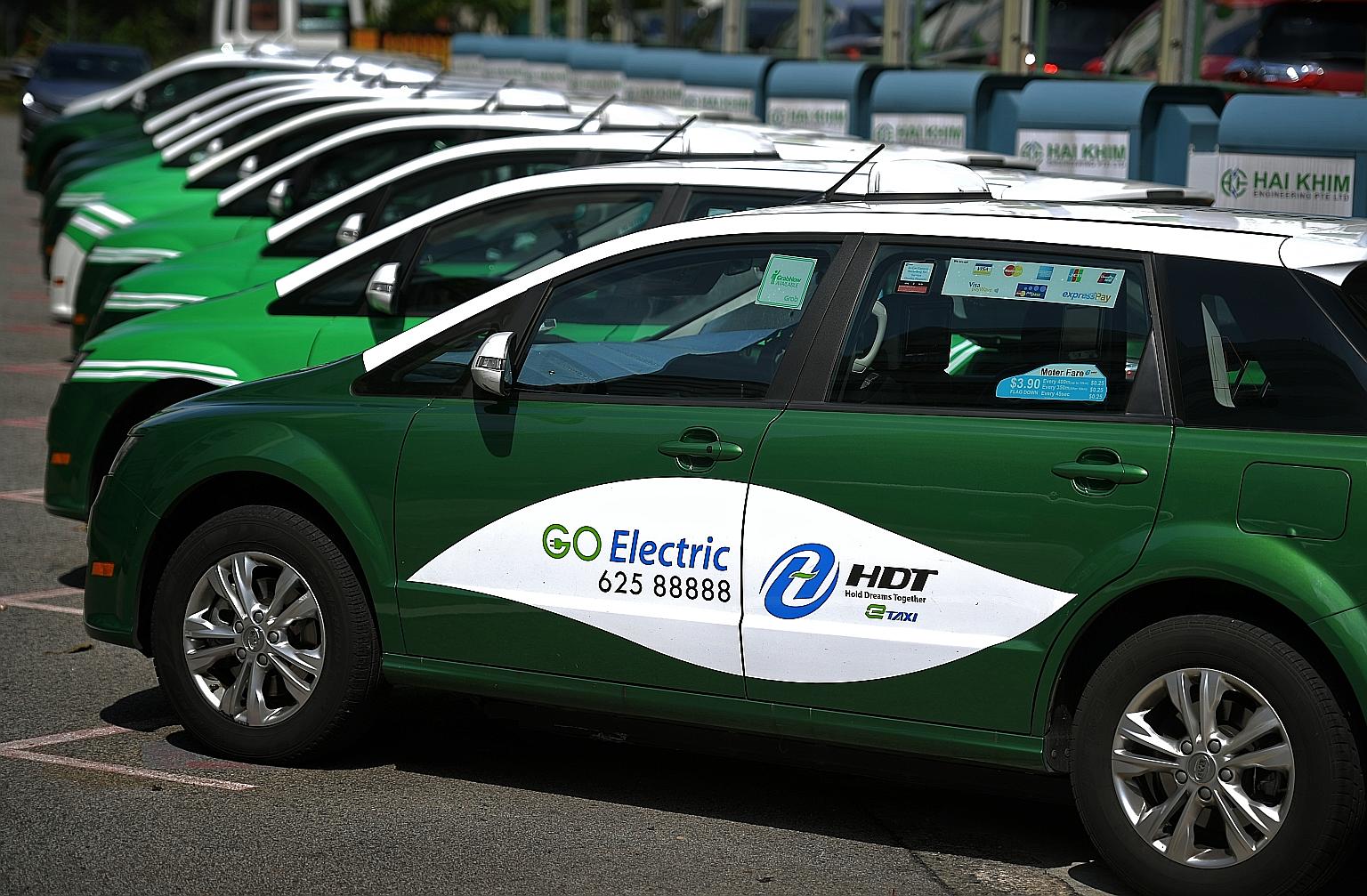 HDT, with a fleet of about 100 electric taxis, is the smallest taxi company in Singapore. Unlike other firms, it employed its cabbies and paid them salaries, with perks such as annual leave and contributions to the Central Provident Fund.