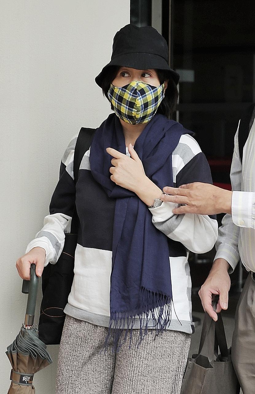 Madam Chan Hui Peng decided to settle after being grilled over the past four days of the trial.