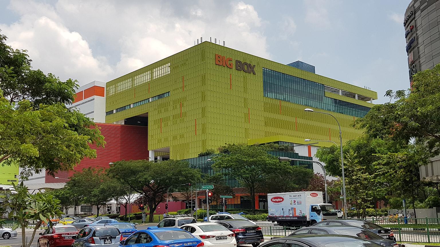 The Big Box mall in Jurong East was acquired by Perennial Real Estate Holdings and will be renamed Perennial Business City. PHOTO: CUSHMAN & WAKEFIELD