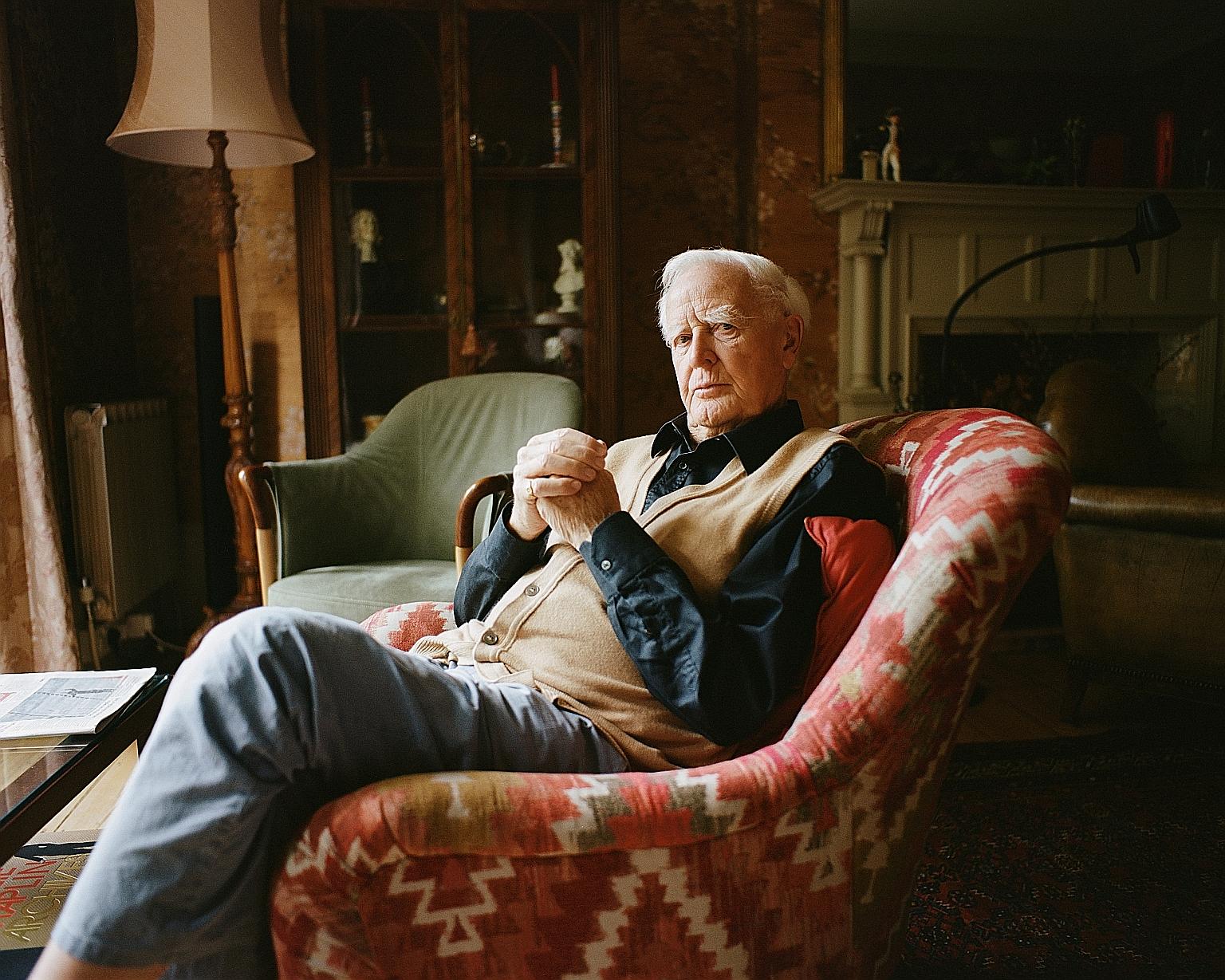 John le Carre's experience as a British agent, along with his thorough field research as a writer, gave his novels the stamp of authority.