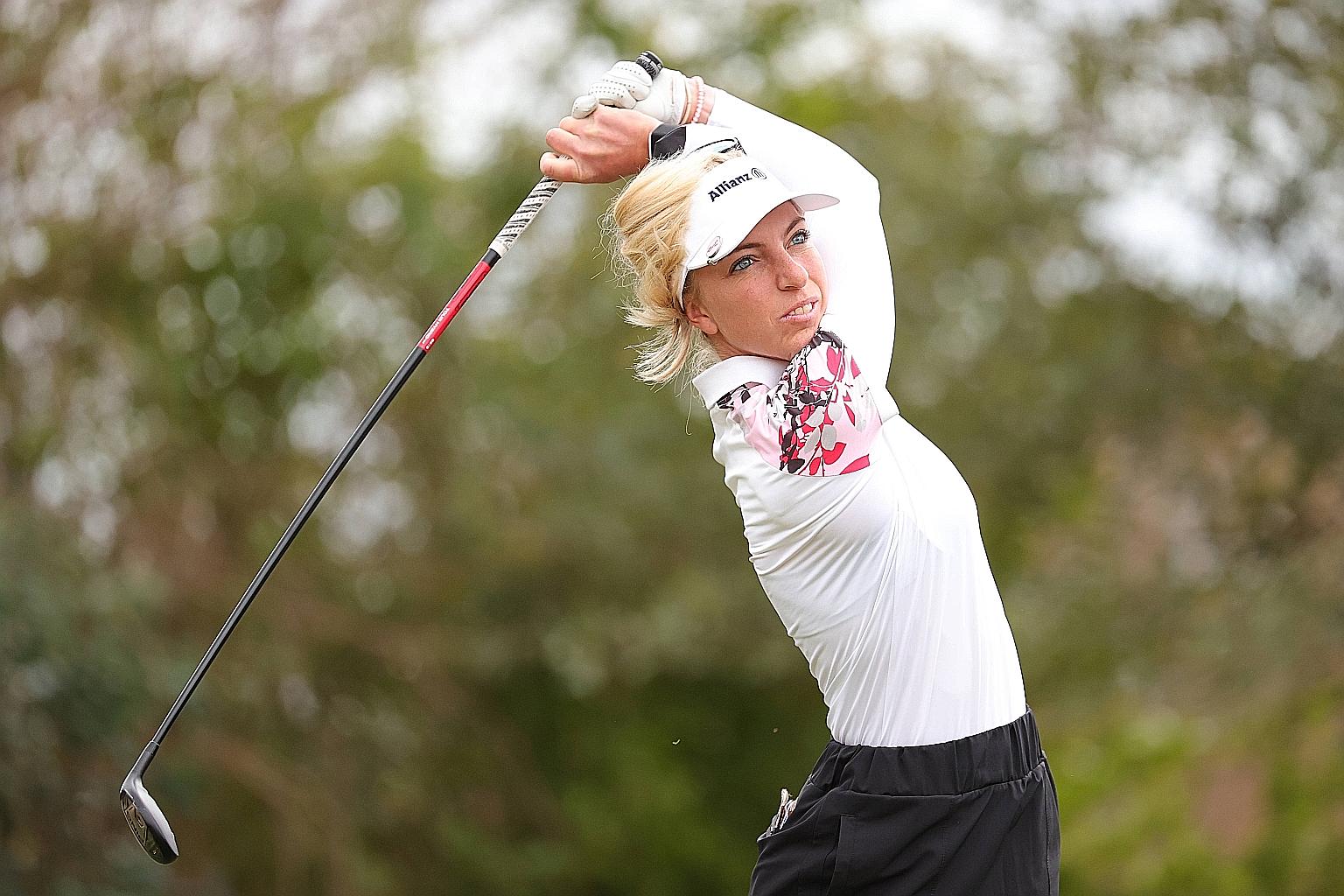 Sophia Popov, a surprise winner at the Women's British Open, is disgruntled over not qualifying for the Tour Championship.