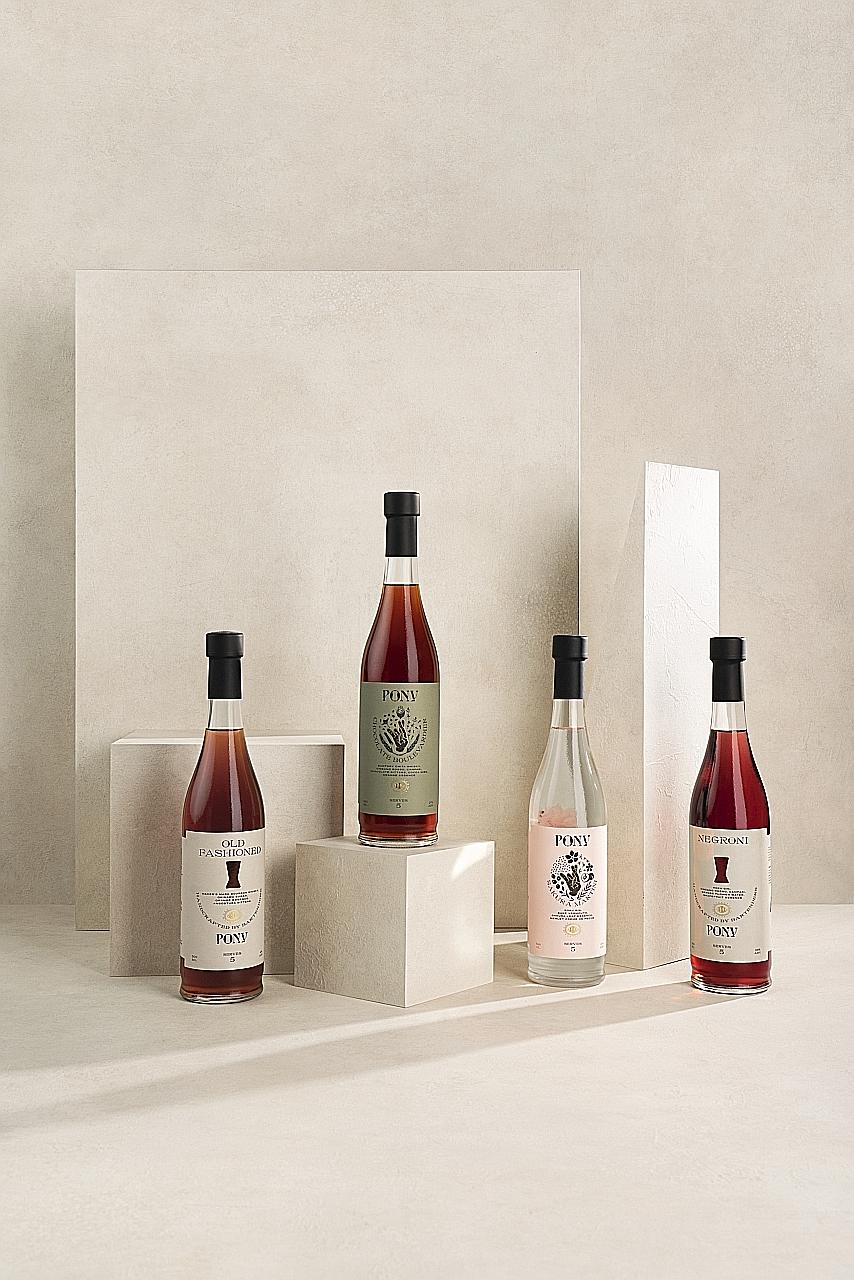 The Jigger & Pony Group launched Pony last month, a premium bottled cocktail brand that takes the bar to the home. They are available in elegant mini (200ml) and standard (500ml) bottles.