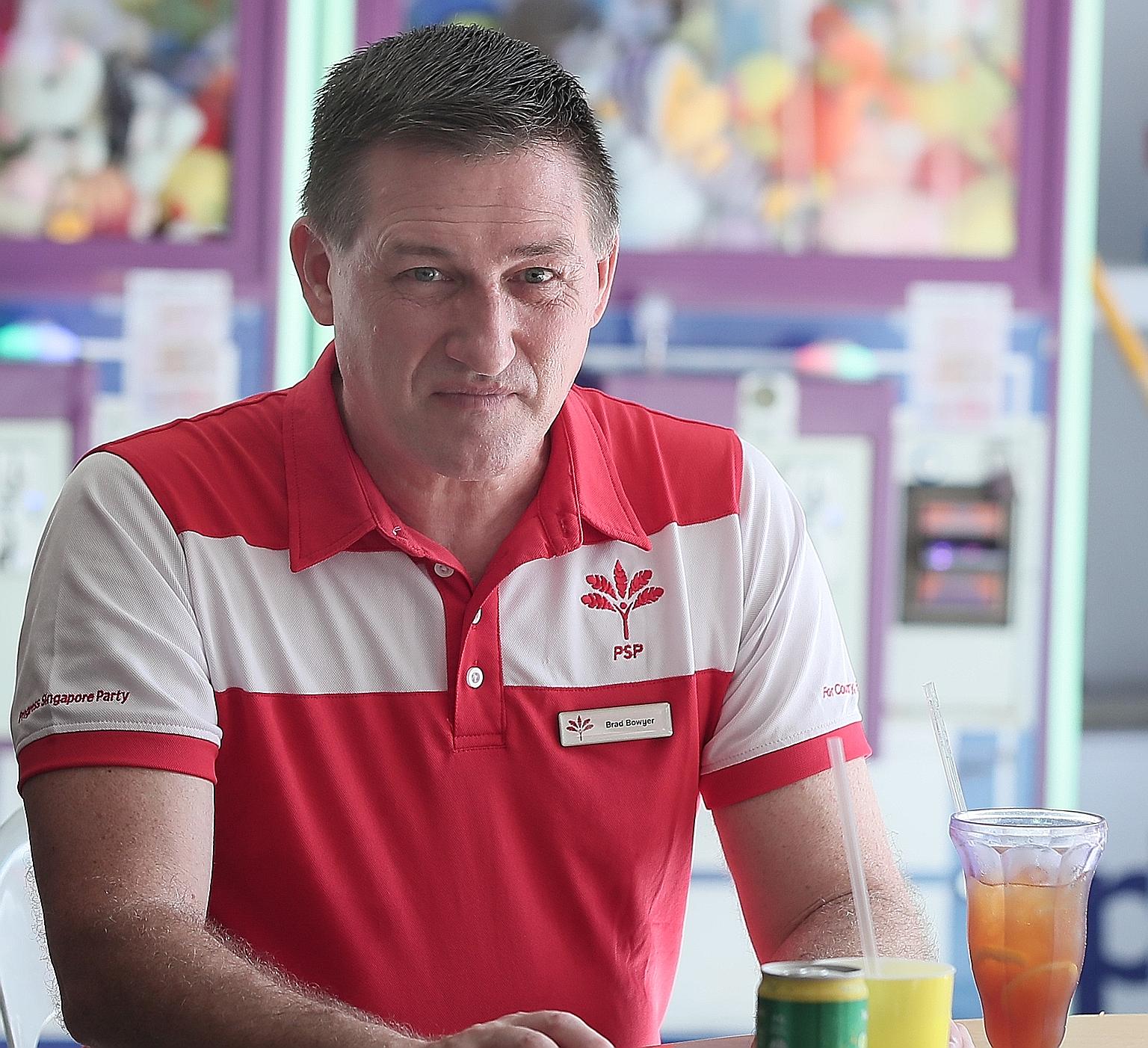 Progress Singapore Party member Brad Bowyer has questioned the need for mask wearing and other measures.