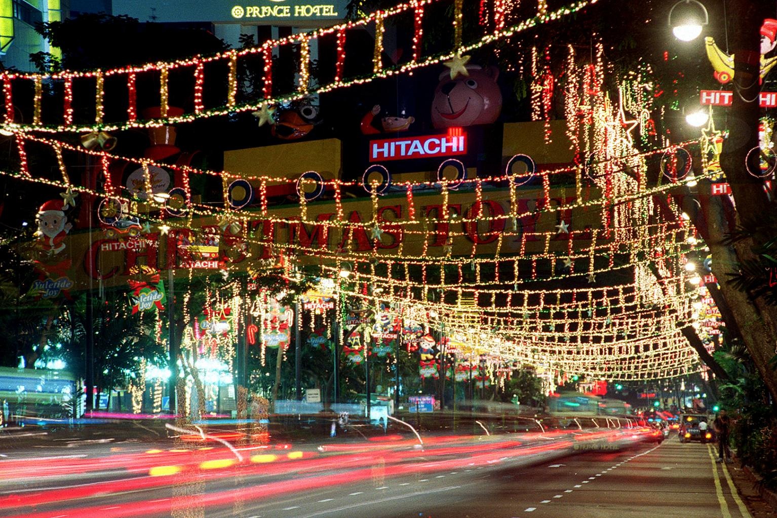 Lighting up a downturn: A look back at 4 Orchard Road Christmas light ...