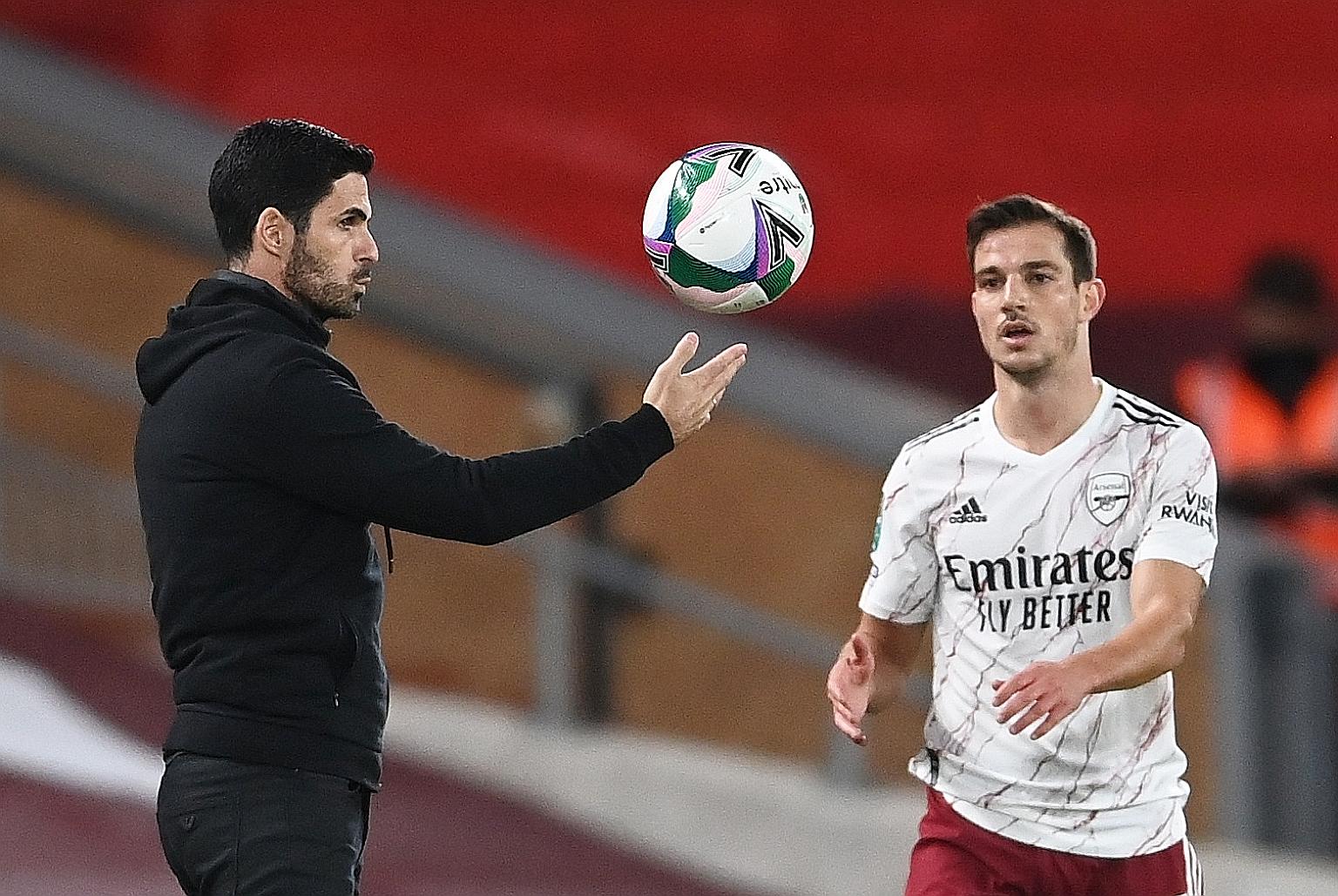 Mikel Arteta and Cedric Soares, in their first full seasons with Arsenal as manager and defender respectively, are enduring a tough time at the Emirates.
