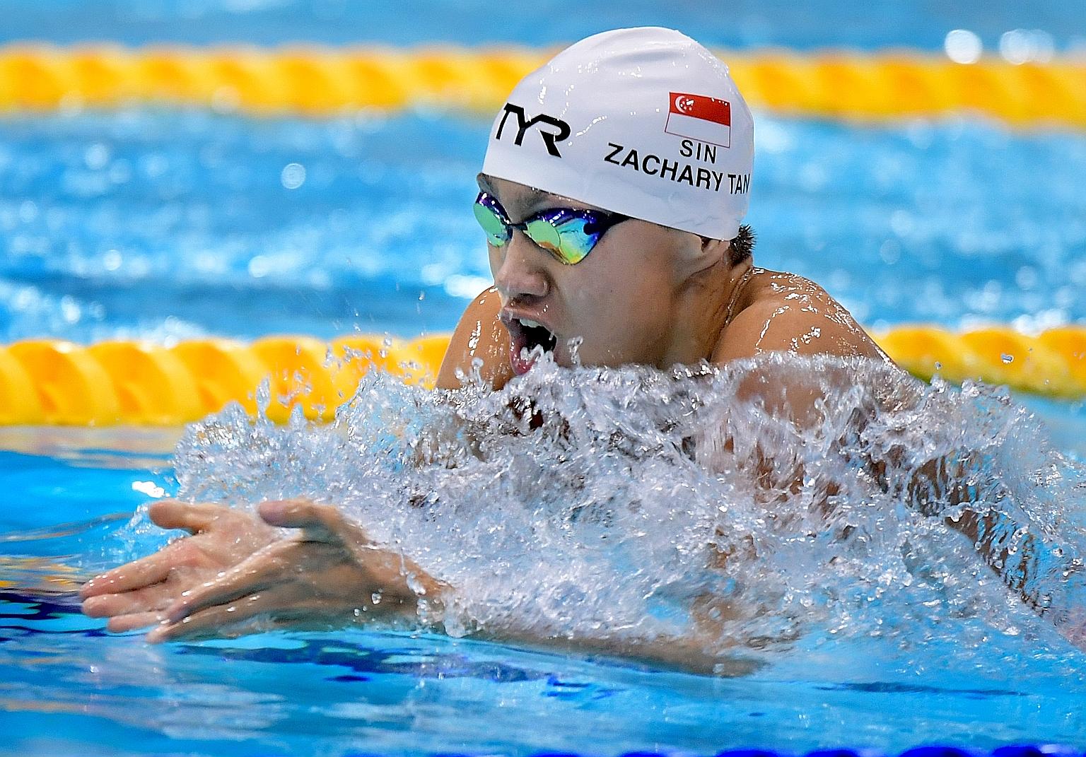 National swimmer Zachary Ian Tan says UC Berkeley's head coach David Durden is a reason why he wants to study there. Durden will lead the United States men's team at next year's Tokyo Olympics.