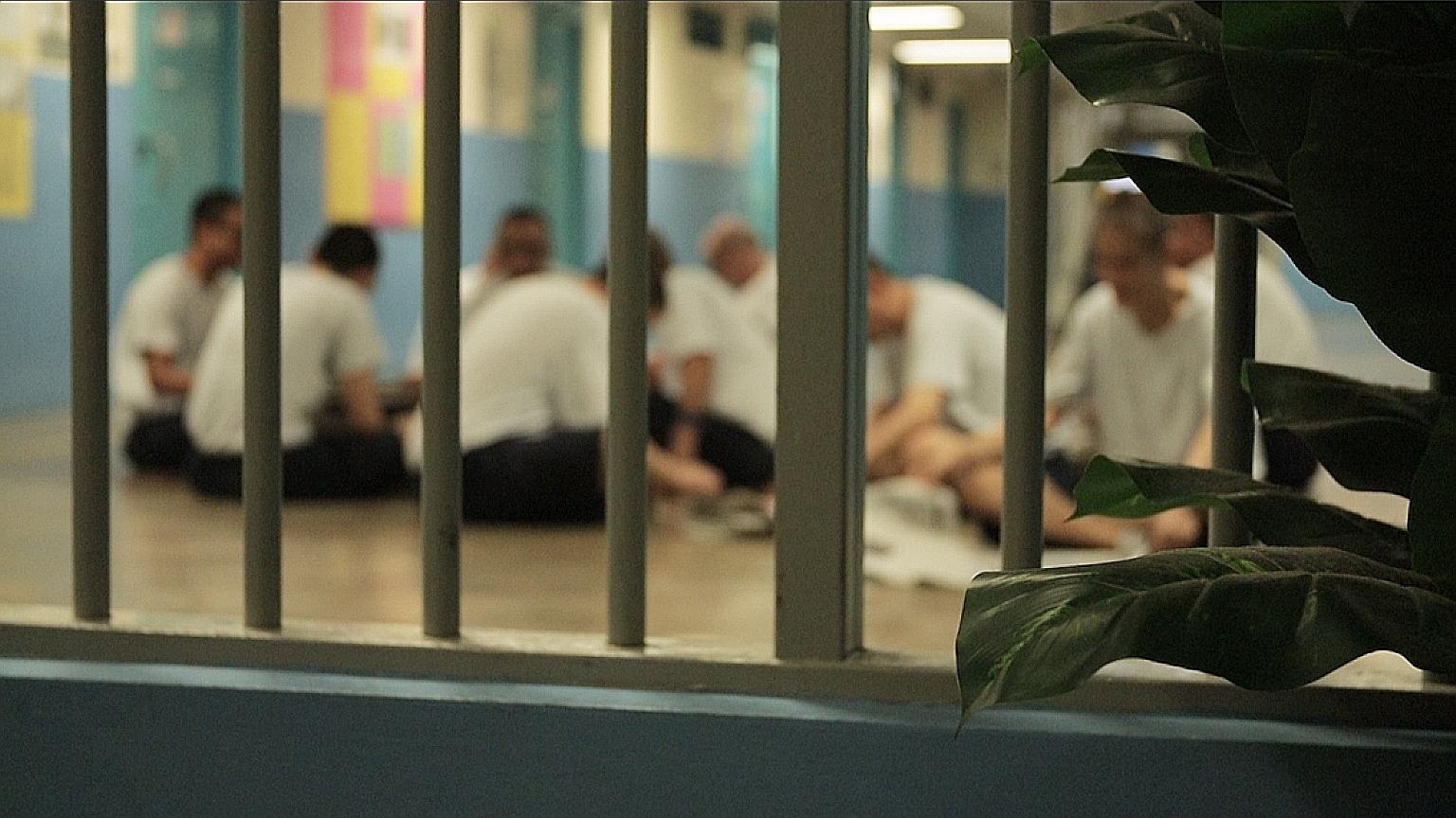 Inmates at Changi Prison. An inquiry into the death of Chua Ser Lien, who was serving a life sentence for his role in the 2003 kidnapping of a seven-year-old girl, found that prison officers had not been negligent and that he had been getting appropr
