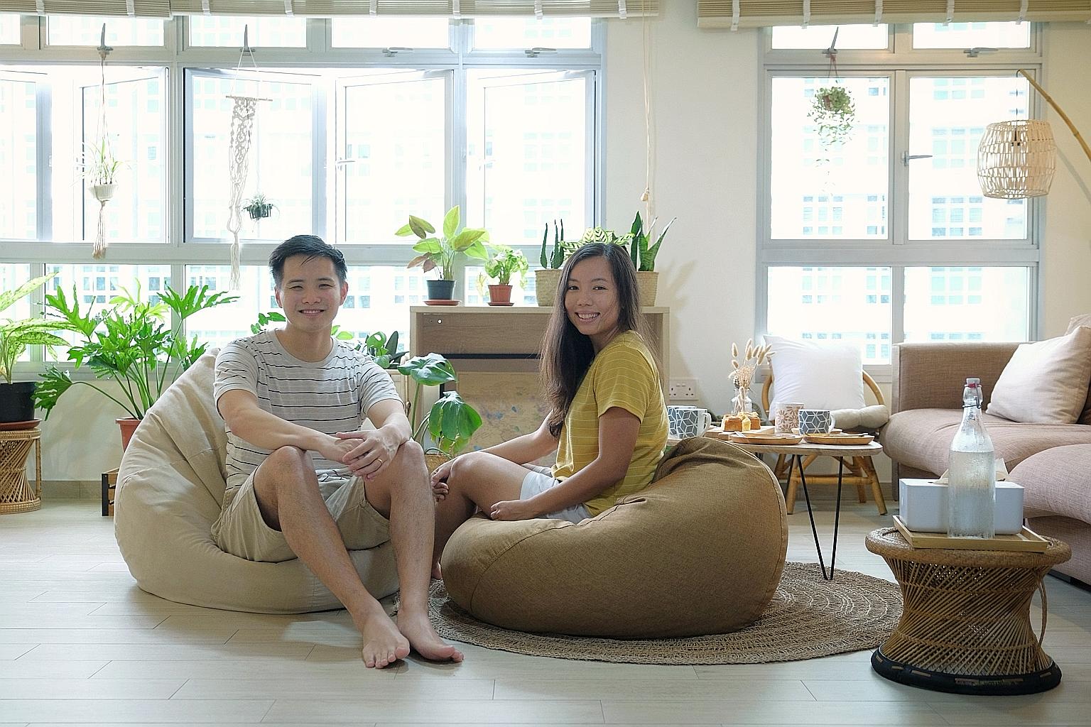 Newlywed couple Joanne Ong and Melvin Soon have taken in different families looking for shelter since their new home was renovated in August last year, even moving out in March so a family of seven stranded in Singapore could seek refuge in their hom