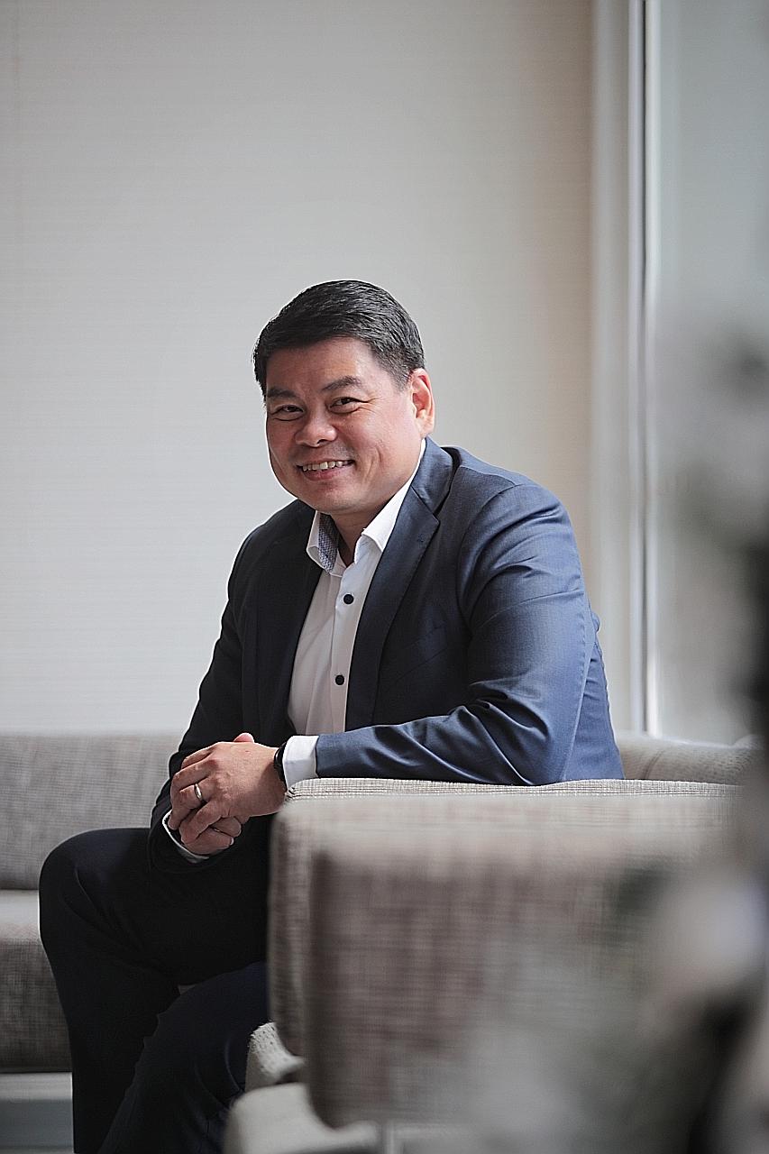 NTUC Income chief executive Andrew Yeo, 49, says the insurer found that young people appreciate lower barriers to buy insurance, and it is addressing this through a wider array of micro and subscription-based products.