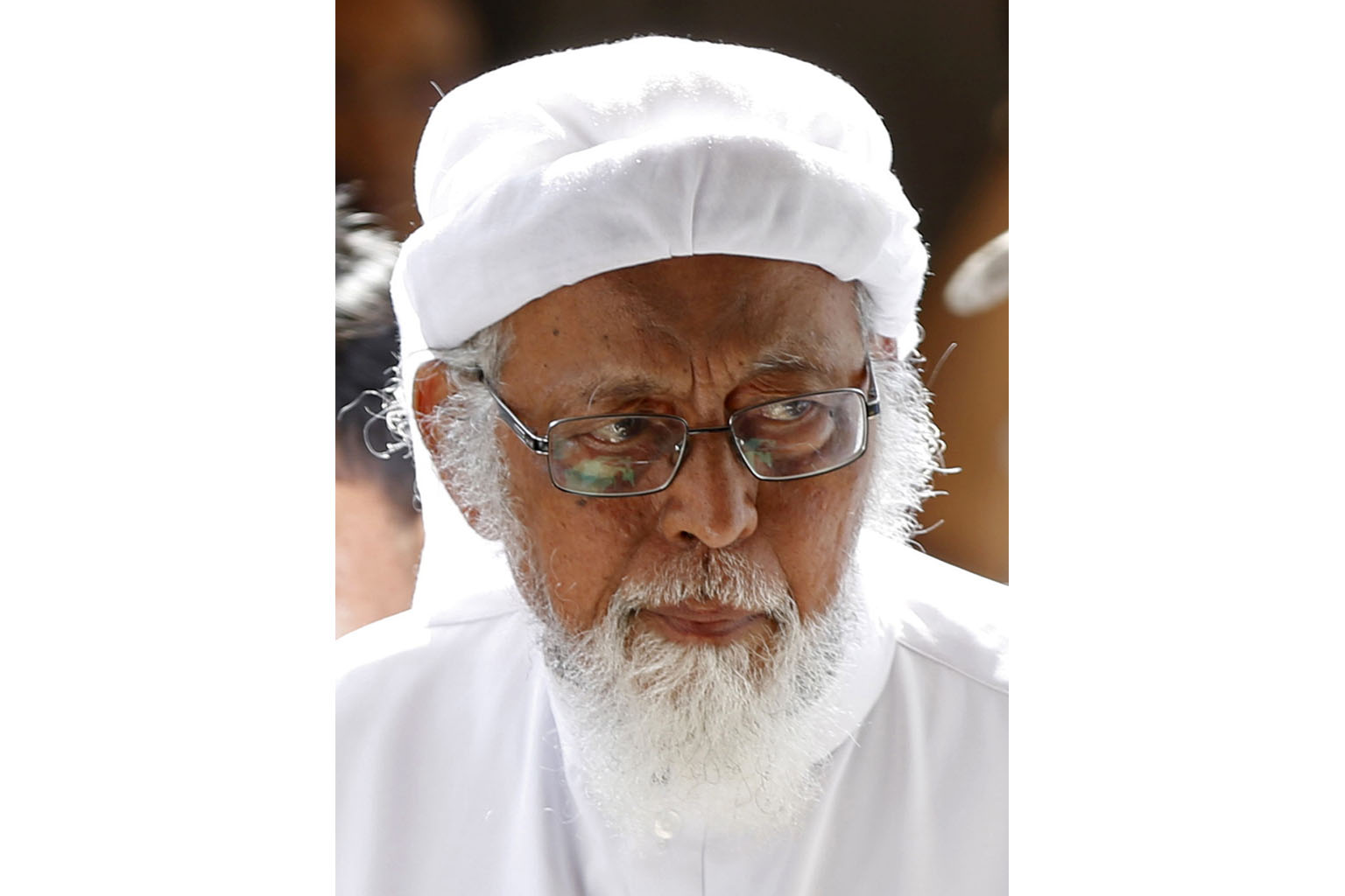 Indonesia's top terrorist convict Abu Bakar Bashir has been in jail since his arrest in 2009.