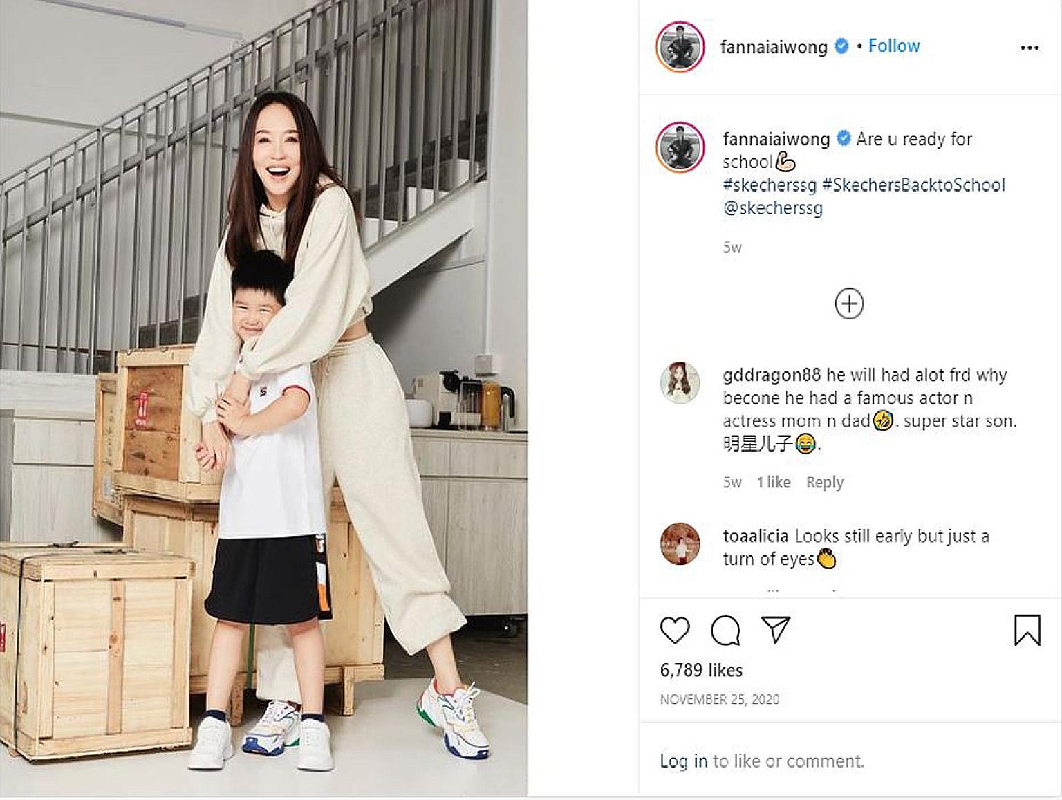 Actor Christopher Lee, who is filming in Taiwan, said he has confidence in actress-wife Fann Wong preparing son Zed for Primary 1 this year.