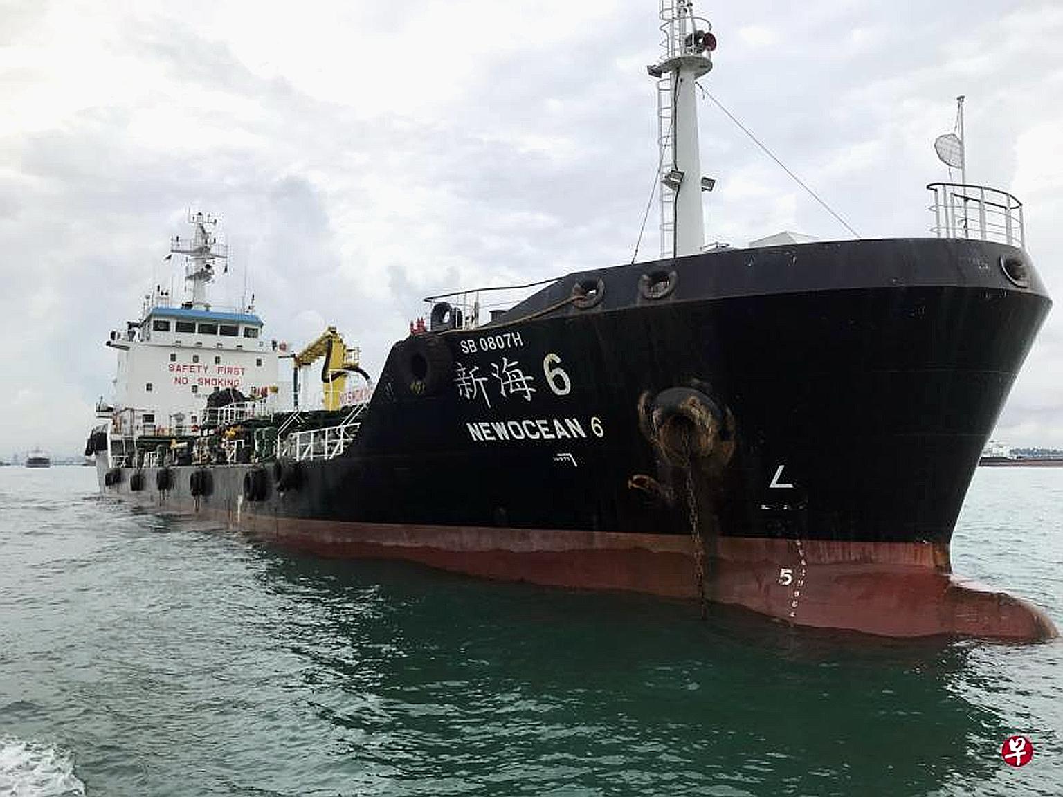 Bunker tanker NewOcean 6 will need to review all its procedures before it is allowed to resume operations.