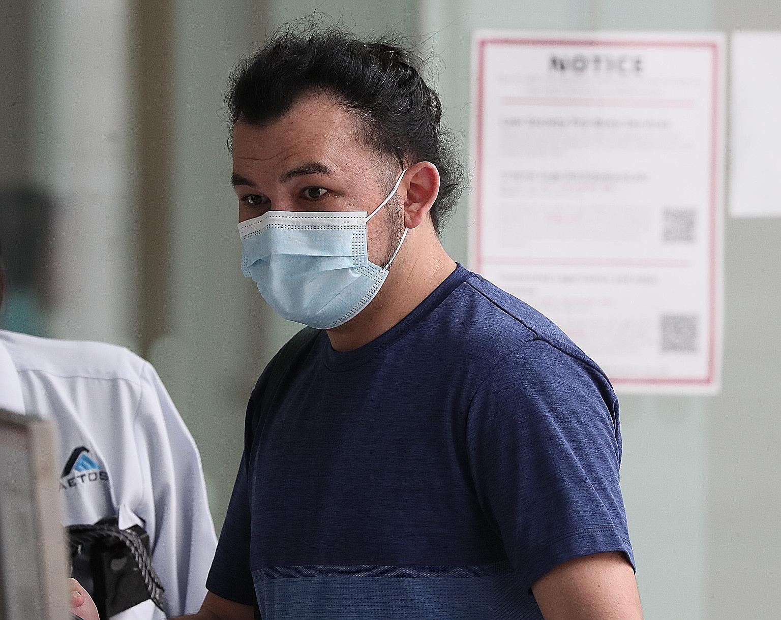 Former Shell Eastern Petroleum authorised gas safety tester Muhammad Ashraf Hamzah, who has made no restitution to Shell, received at least $700,000 for his participation in the offences. ST PHOTO: KELVIN CHNG