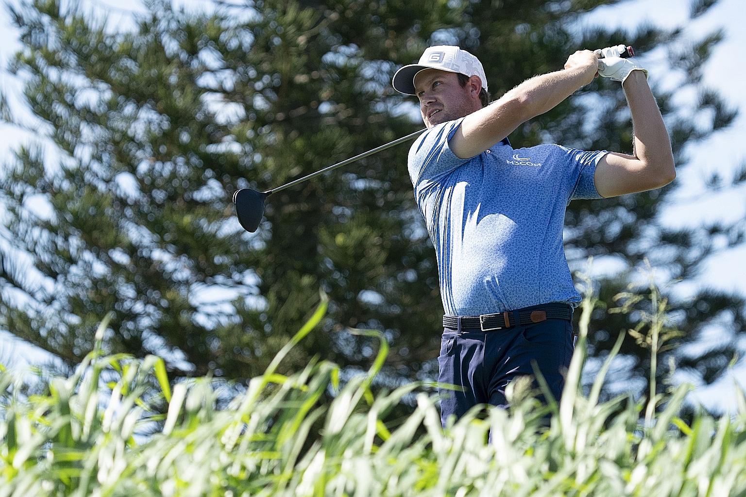Harris English fired back-to-back birdies on the 18th hole, including in the sudden-death play-off, to win the first tournament of the season.