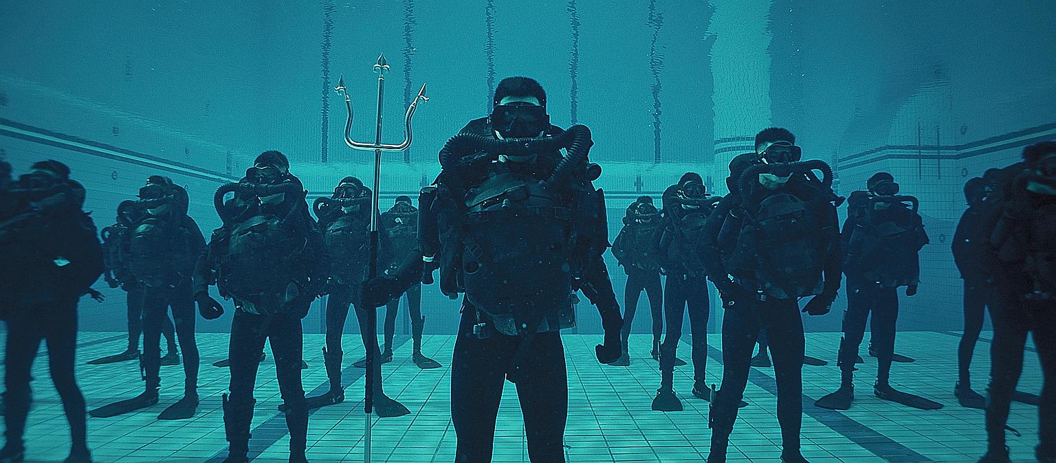 An image still from a video posted by the Republic of Singapore Navy (RSN) on Monday. The 21/2-minute video is the centrepiece of the navy's latest recruitment campaign - It's Not Crazy, It's The Navy - aimed at Generation Z, or those born from the m