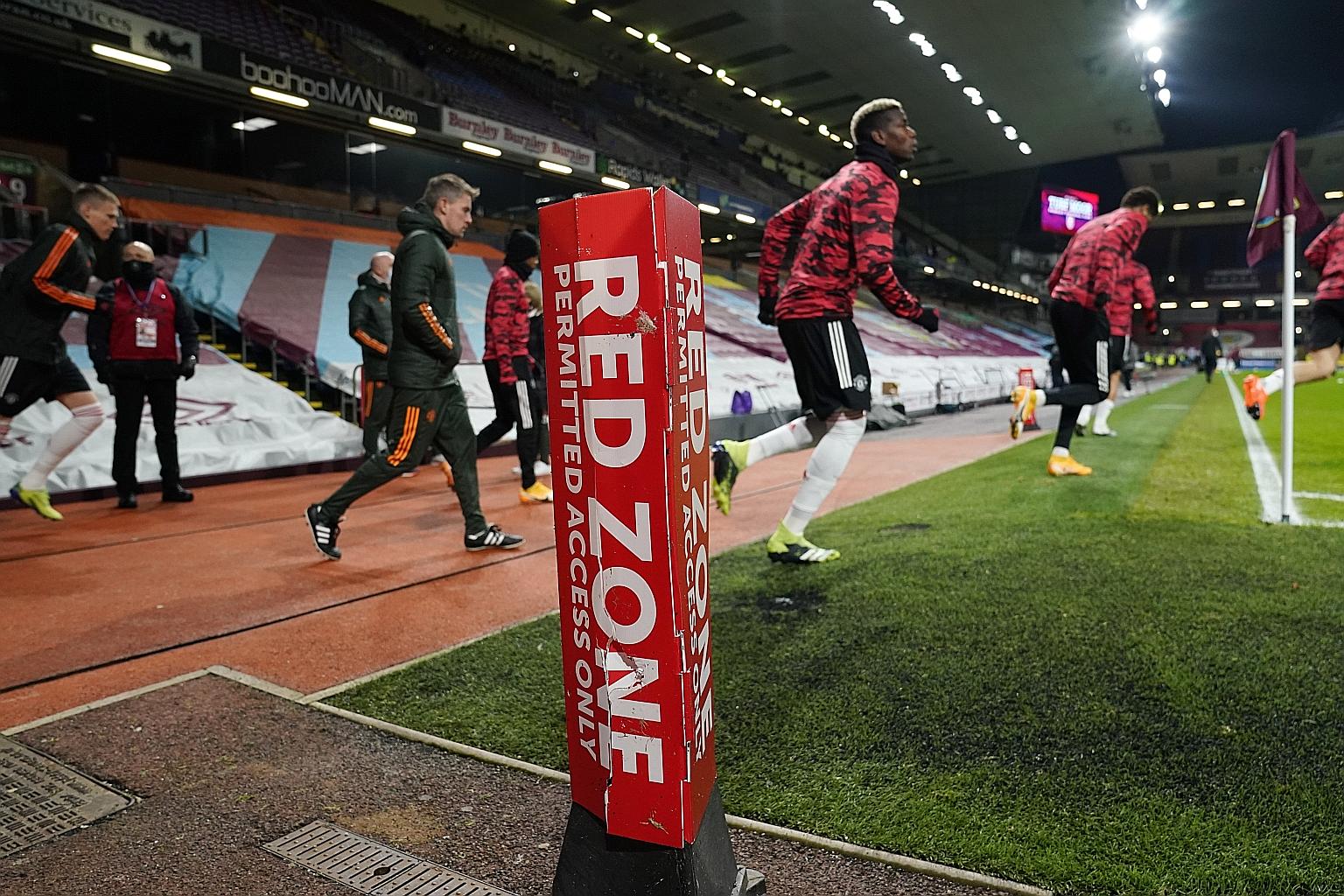 Boosted by the revival of mercurial France midfielder Paul Pogba (second from right), leaders Manchester United will be out for blood against arch-rivals Liverpool tomorrow.