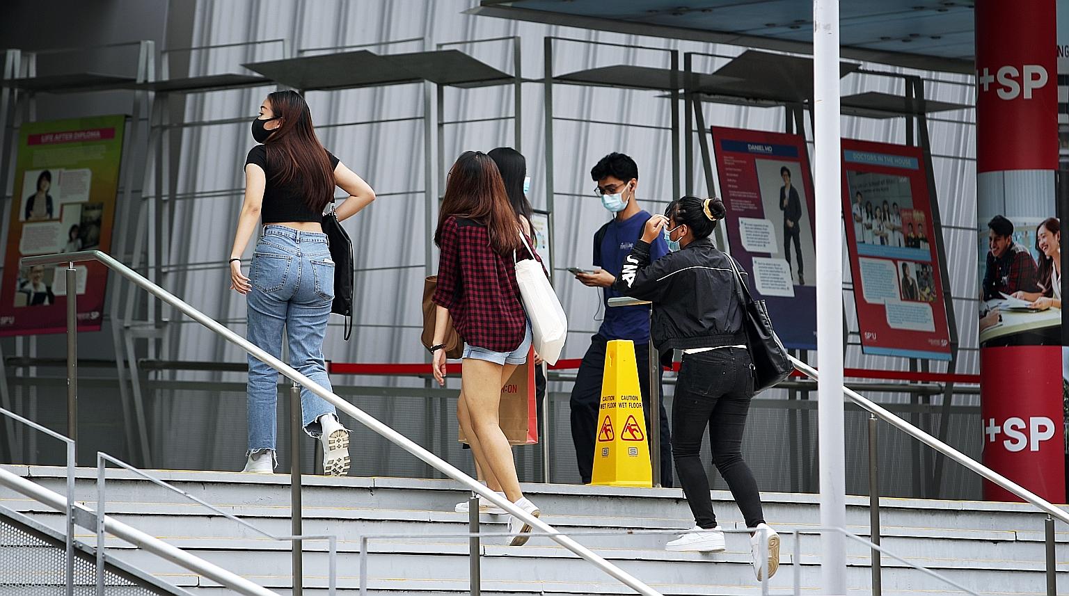 Students at Singapore Polytechnic. You can appeal for places on up to six polytechnic diploma and/or Institute of Technical Education Higher Nitec courses via the Joint Admissions Exercise Online Appeal Portal from Jan 28 if you are unsuccessful in g