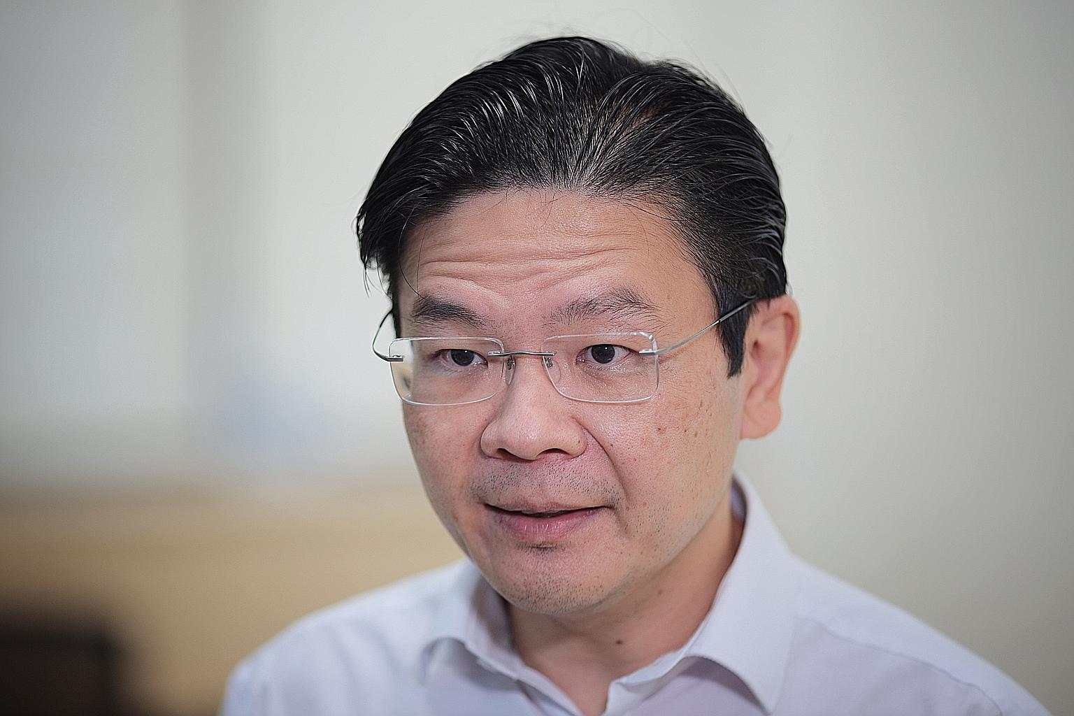 Mr Lawrence Wong, co-chair of the task force tackling Covid-19, said the virus situation is being monitored carefully.