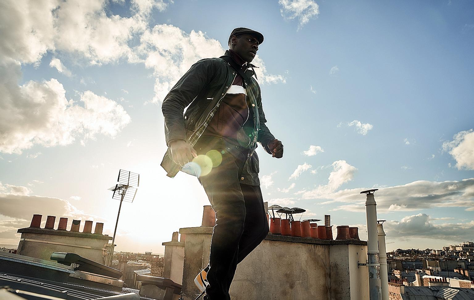 Lupin stars Omar Sy as Assane Diop, a character inspired by the stories of Arsene Lupin, a fictional thief.