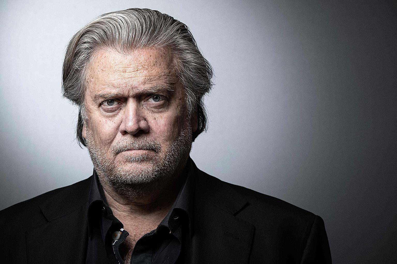 Outgoing President Donald Trump pardoned former aide Steve Bannon (above), but not himself or members of his family.