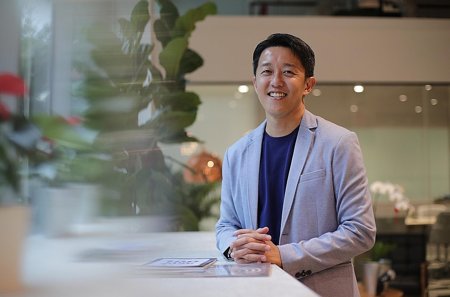 Mr Jason Tang set up energy solutions firm TablePointer in December 2019, to help smaller firms better manage their equipment operations with an energy management technology platform.