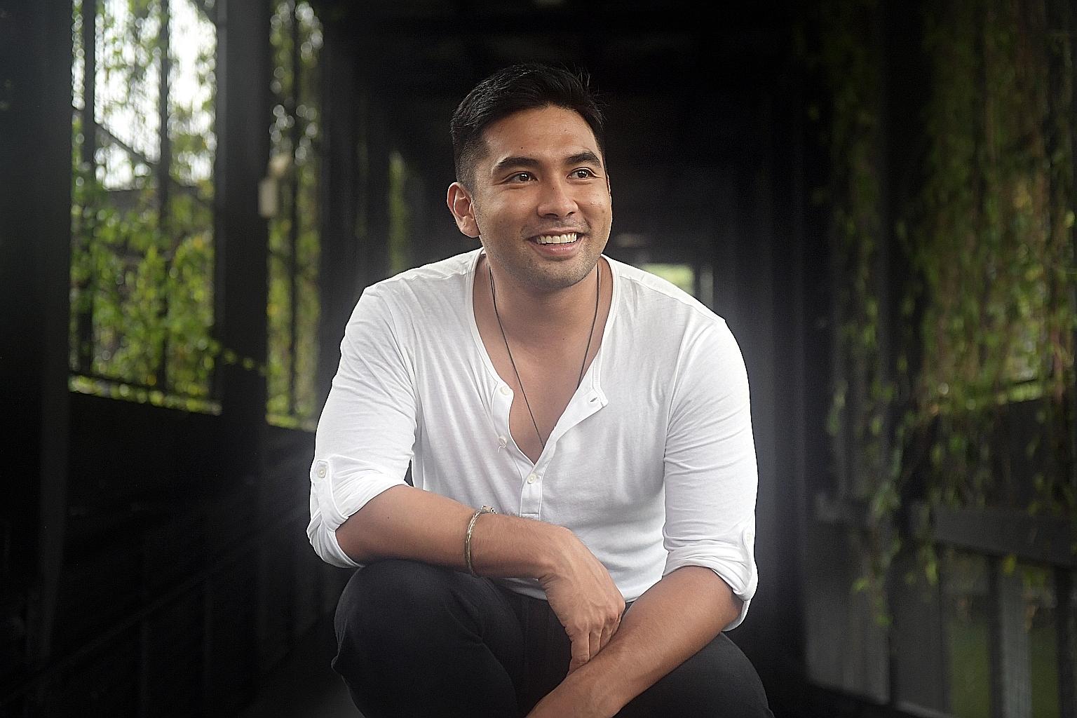 Playwright, director and actor Irfan Kasban (left) is one of the recipients of the Young Artist Award 2020.