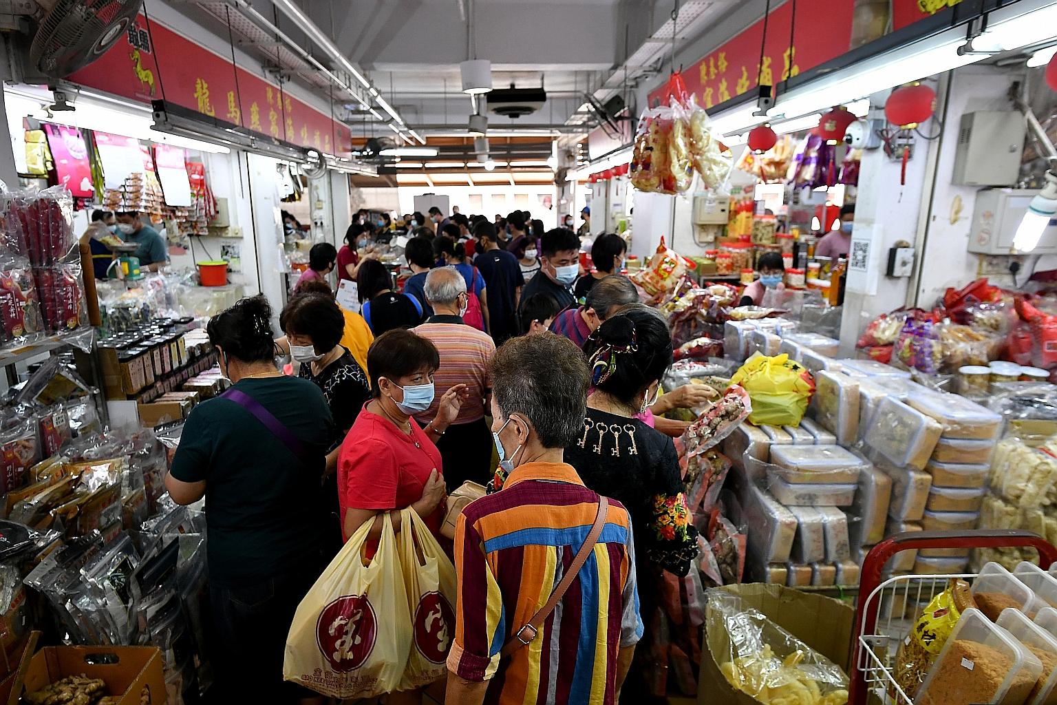 There were no new cases in the community yesterday. Among the new imported cases, 41 had no symptoms, and were detected via proactive screening and surveillance, while seven were symptomatic, said MOH. 