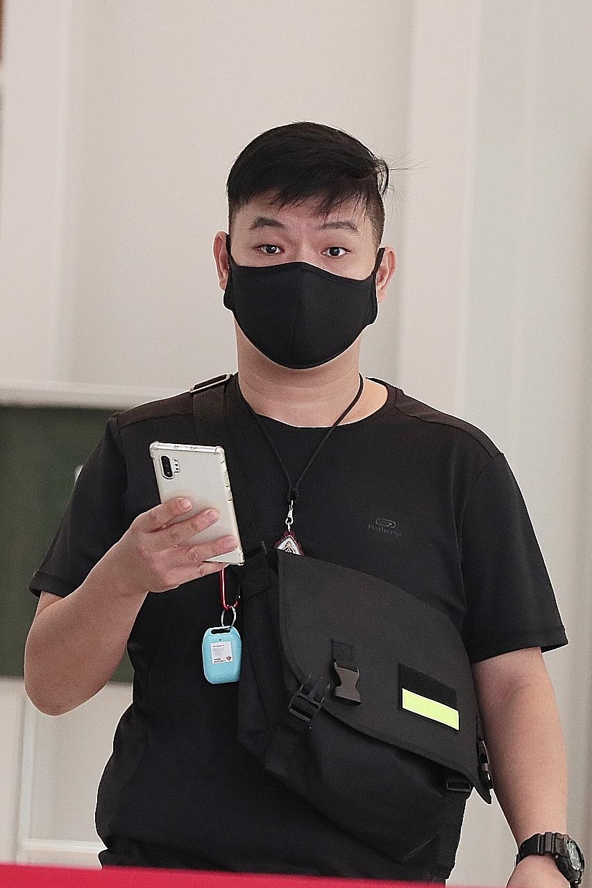 Kelvin Foo Cheek Ann (above) had sold customer details retrieved from the Singtel system for $180 to Lee Cheng Yan. Foo used his access rights to the system on 15 occasions to provide particulars of Singtel's subscribers to Lee.