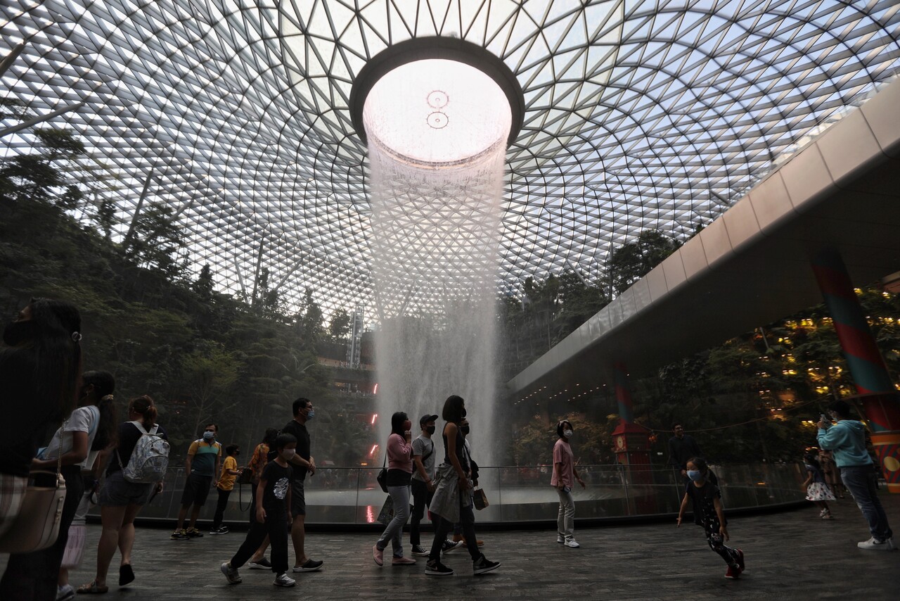 Epidemiological investigations revealed that two of the three cases visited Jewel Changi Airport on Dec 31, 2020.