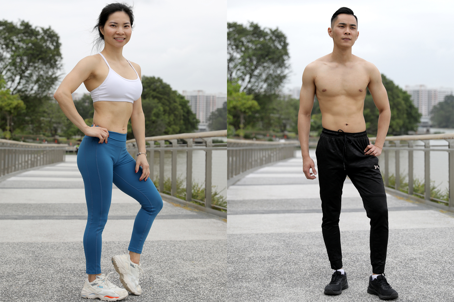Zhang Ling and Jack Ong