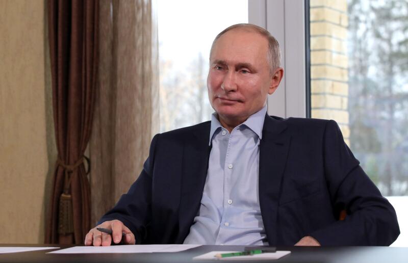 President Vladimir Putin said nobody should use illegal actions to further their own political interests.