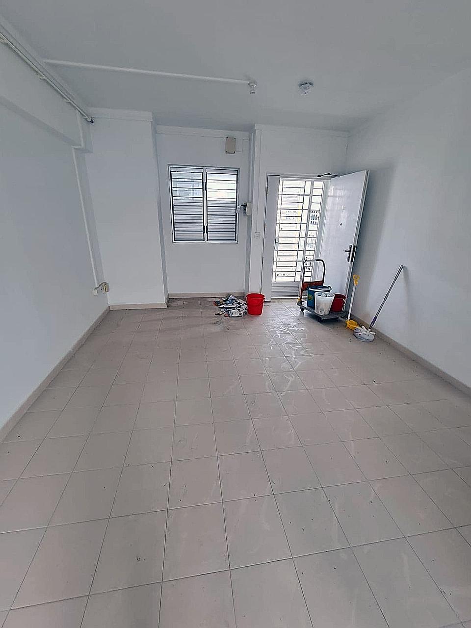 A photo of Madam N's rental flat posted by MP Sun Xueling on Facebook on Wednesday as part of an appeal to the public for help on the 29-year-old mother's behalf.