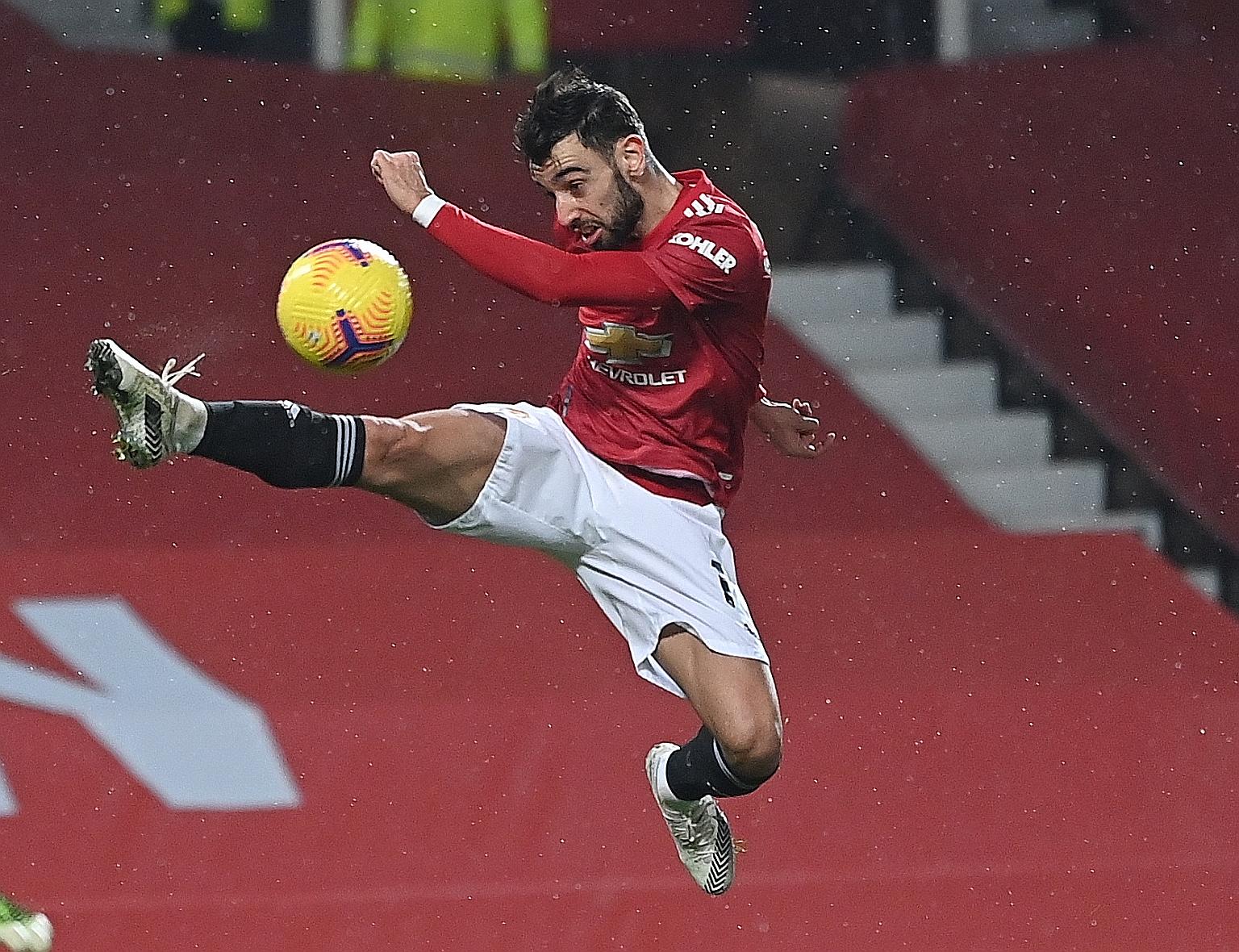 Bruno Fernandes in Manchester United's shock 2-1 home Premier League loss to bottom side Sheffield United on Wednesday. The Portugal midfielder has been the most influential player at Old Trafford since joining a year ago and the team will rely on hi