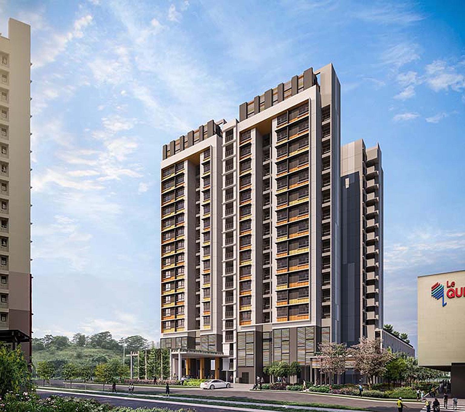 Those aged 65 and above can apply for a home at Harmony Village @ Bukit Batok - Singapore's first assisted living public housing project for seniors - where 169 Community Care Apartments in a 15-storey residential block have been launched for sale. P