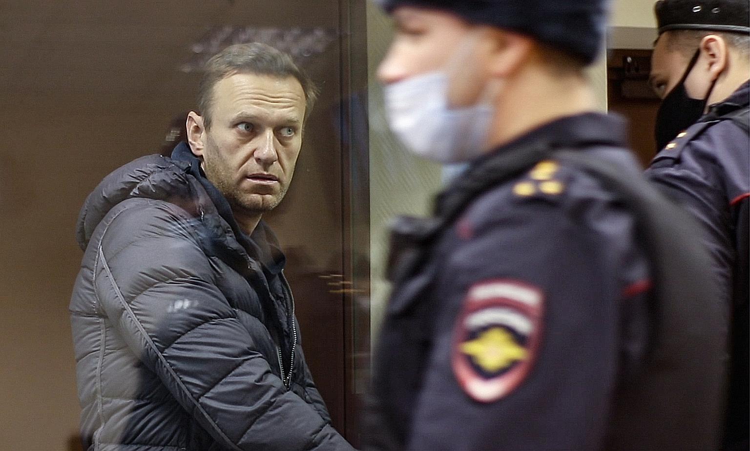 Russian opposition leader Alexei Navalny was back in a Moscow court to face defamation charges last Friday. Navalny, President Vladimir Putin's most prominent critic, was jailed last week for almost three years over parole violations, a move the West