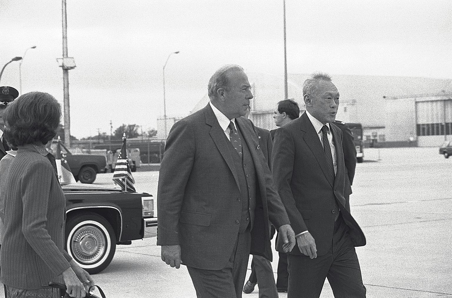 Former US secretary of state George Shultz dies at 100 | The Straits Times