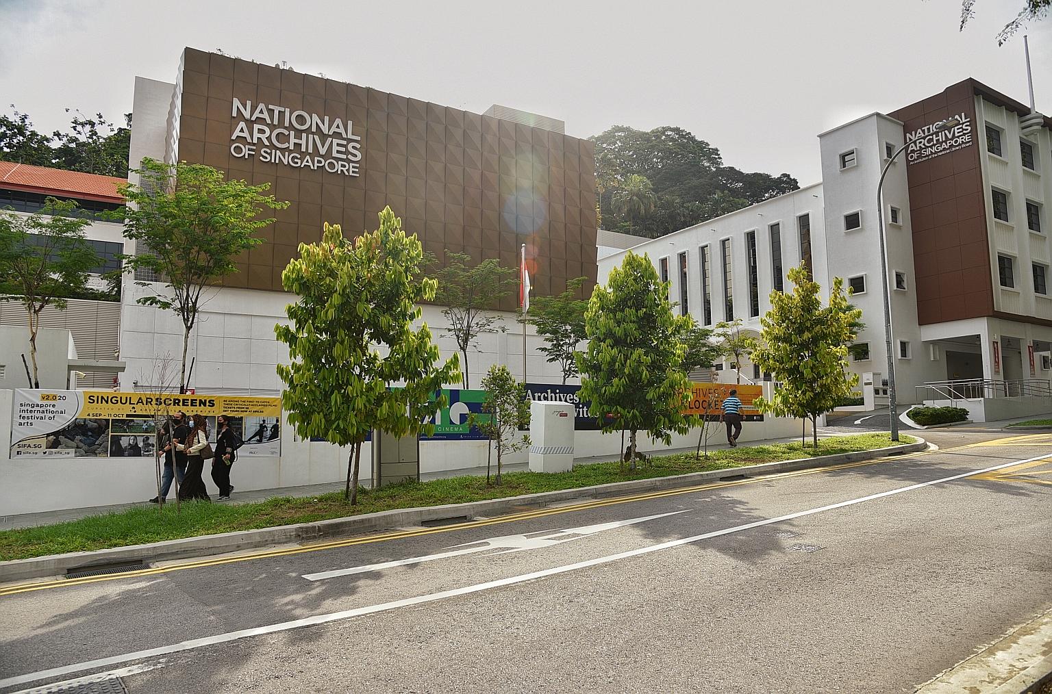 The National Library Board was found to have poorly managed its revamp of the National Archives of Singapore building (above), resulting in the project exceeding its approved cost by $1.72 million. Disciplinary action has been taken against the offic