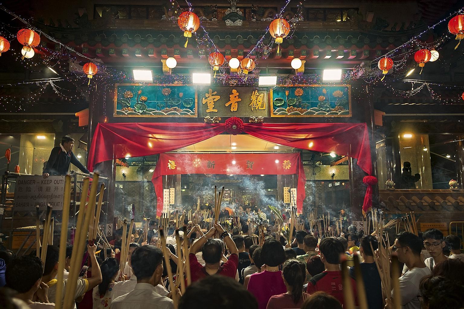 Kwan Im Thong Hood Cho Temple in Waterloo Street is one of the places that will be featured in cultural tours live-streamed during the SingapoReimagine Mice Virtual Show on March 3 and 4.