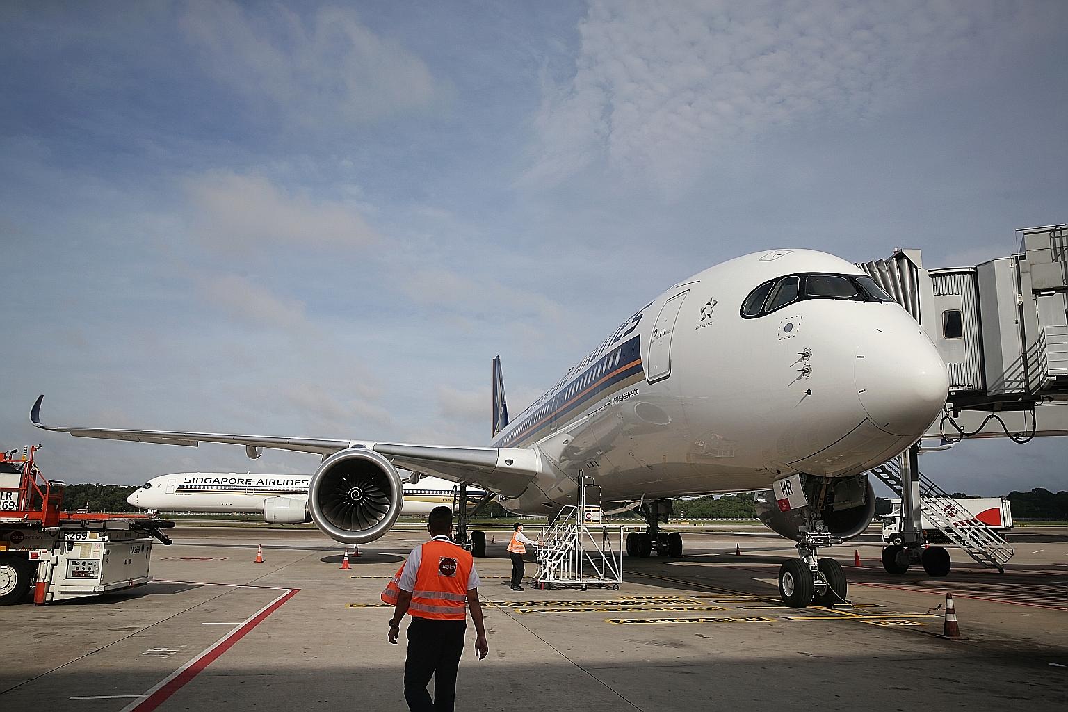 Singapore Airlines is converting its orders for 14 B787-10 to 11 B777-9s, which are bigger planes. These will ultimately be replacements for its ageing B777-300ER and A380 jets.