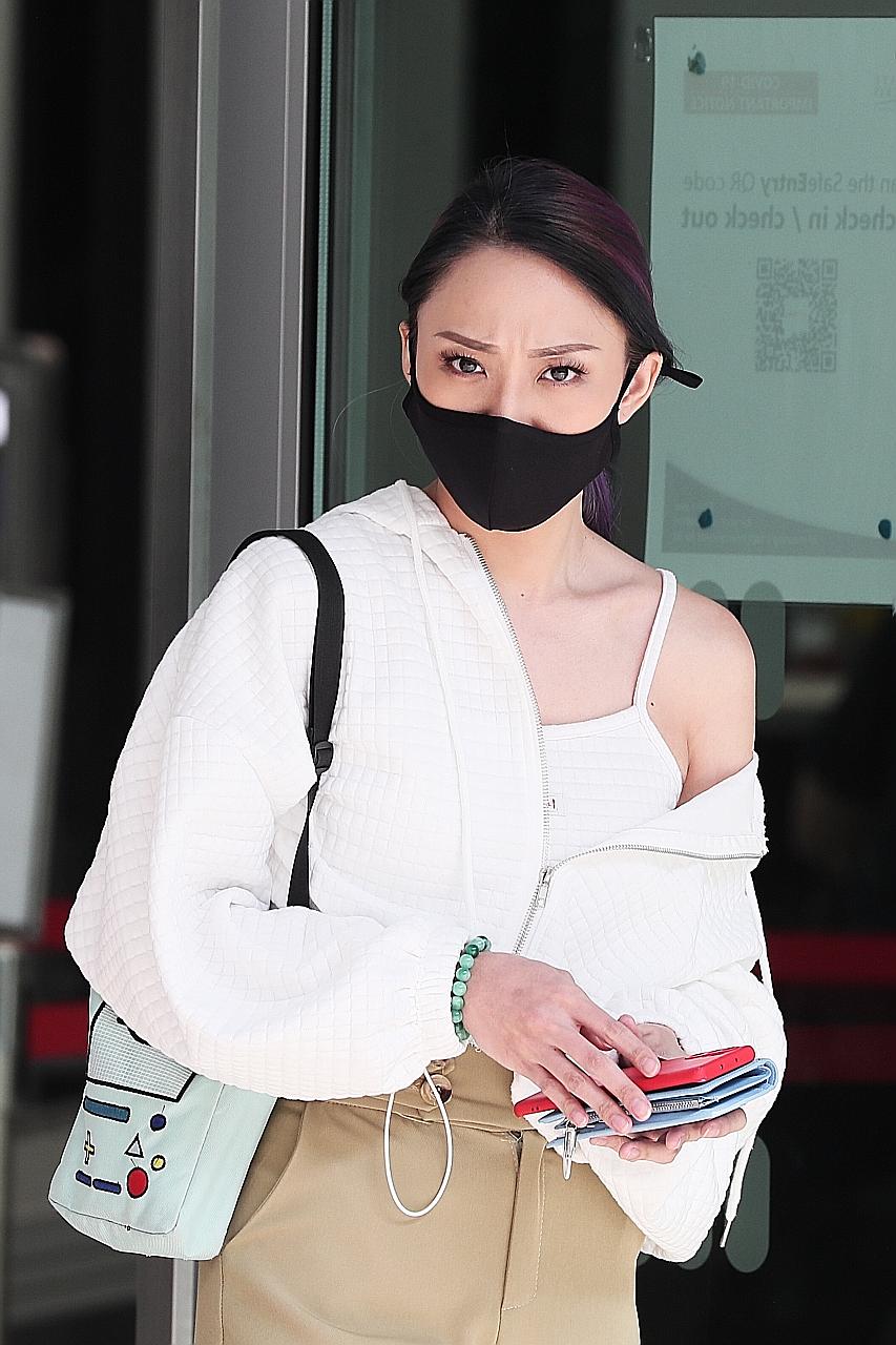 Ashley Rita Wong Kai Lin, 27, was sentenced to six weeks' jail. She had spent $2,000 using her friends' debit card details.