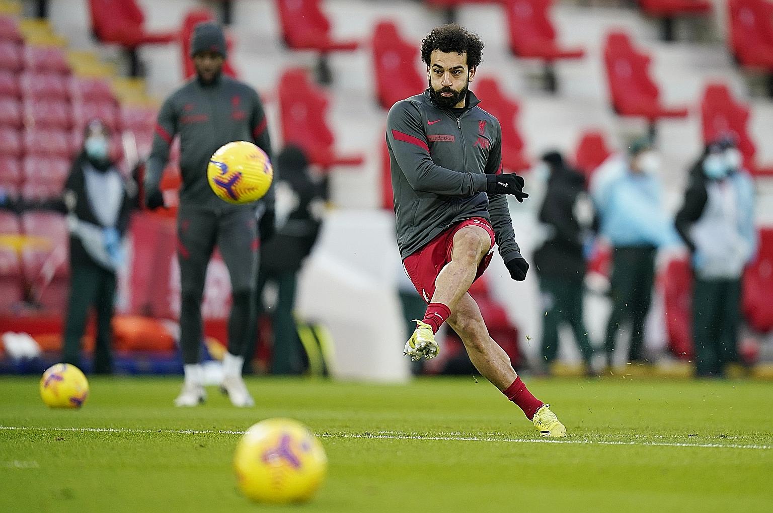 Mohamed Salah scored Liverpool's only goal in both their last two league losses to Manchester City and Leicester, and manager Jurgen Klopp will be hoping he will be on target again while they keep Leipzig quiet at the other end.