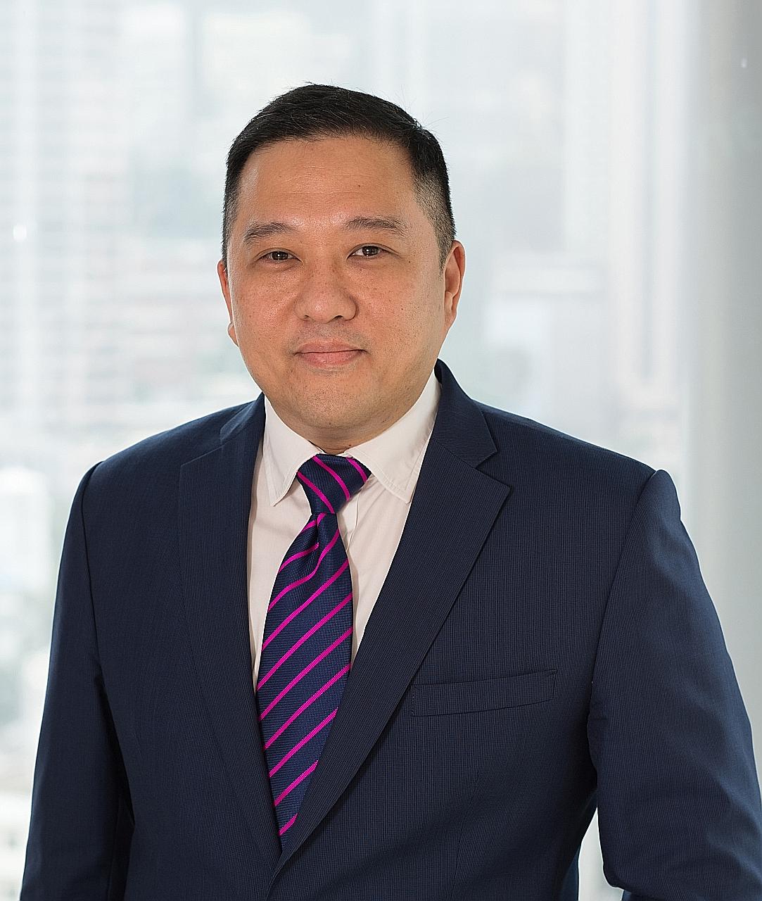 Incoming CEO Wong Kee Joo.
