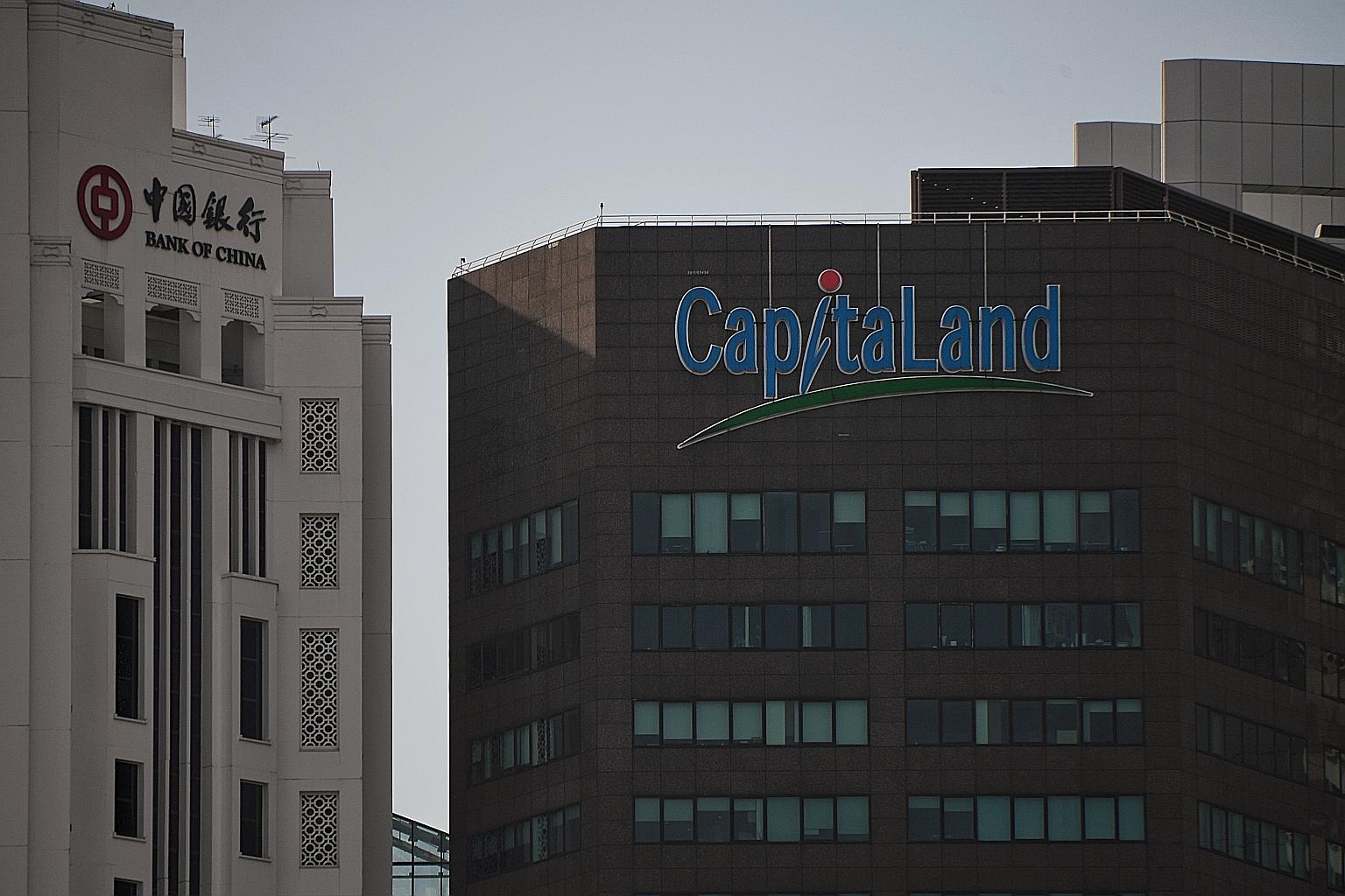 CapitaLand said revenue rose 9.8 per cent to $4.51 billion for the second half, mainly due to a higher handover of units from residential projects in China and Vietnam. The firm racked up a net loss of $1.57 billion for the full year, from a net prof