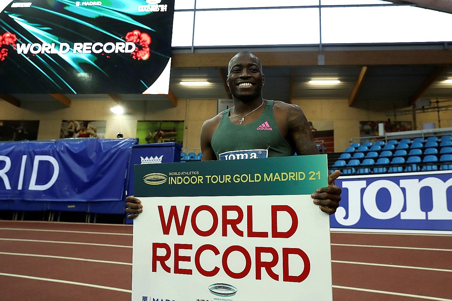 The Olympic trials are next for the dominant Grant Holloway.