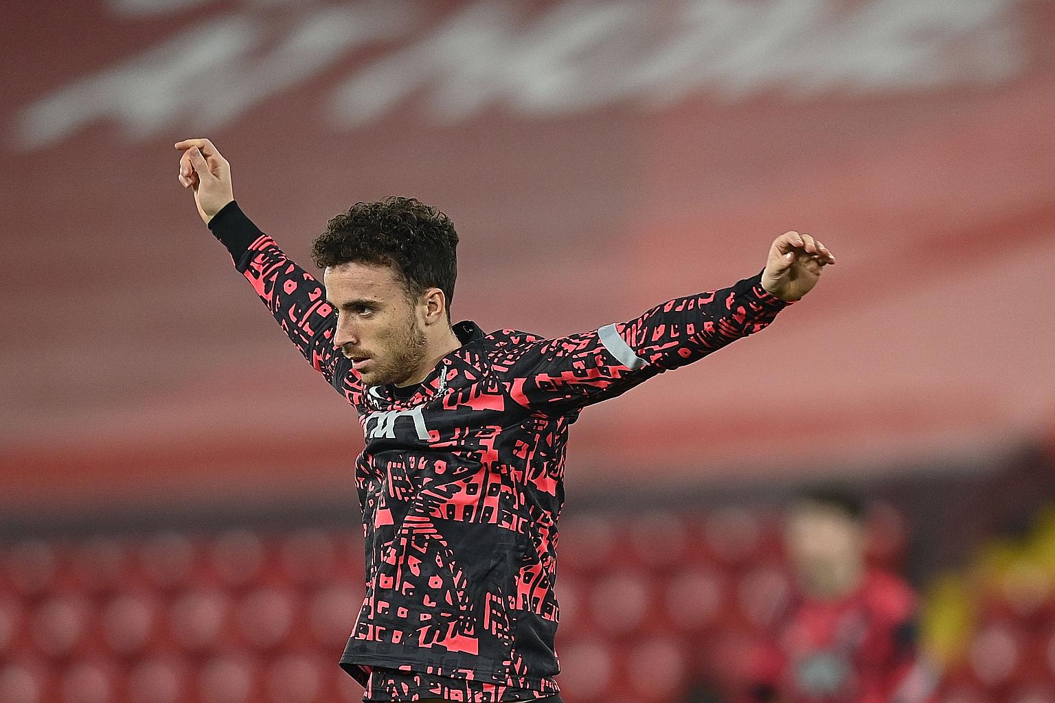 After three months out, Liverpool forward Diogo Jota is close to a return and could feature against Sheffield United tomorrow.